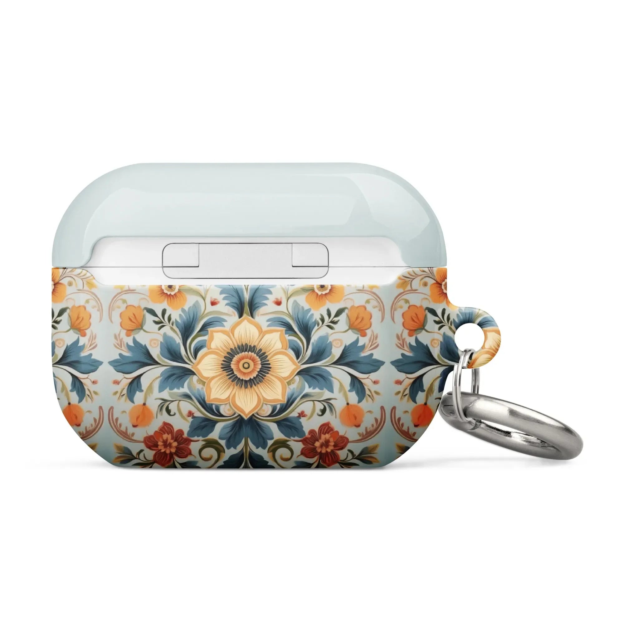 Norwegian Rosemaling AirPod Pro 2 Case - The Global Wanderer