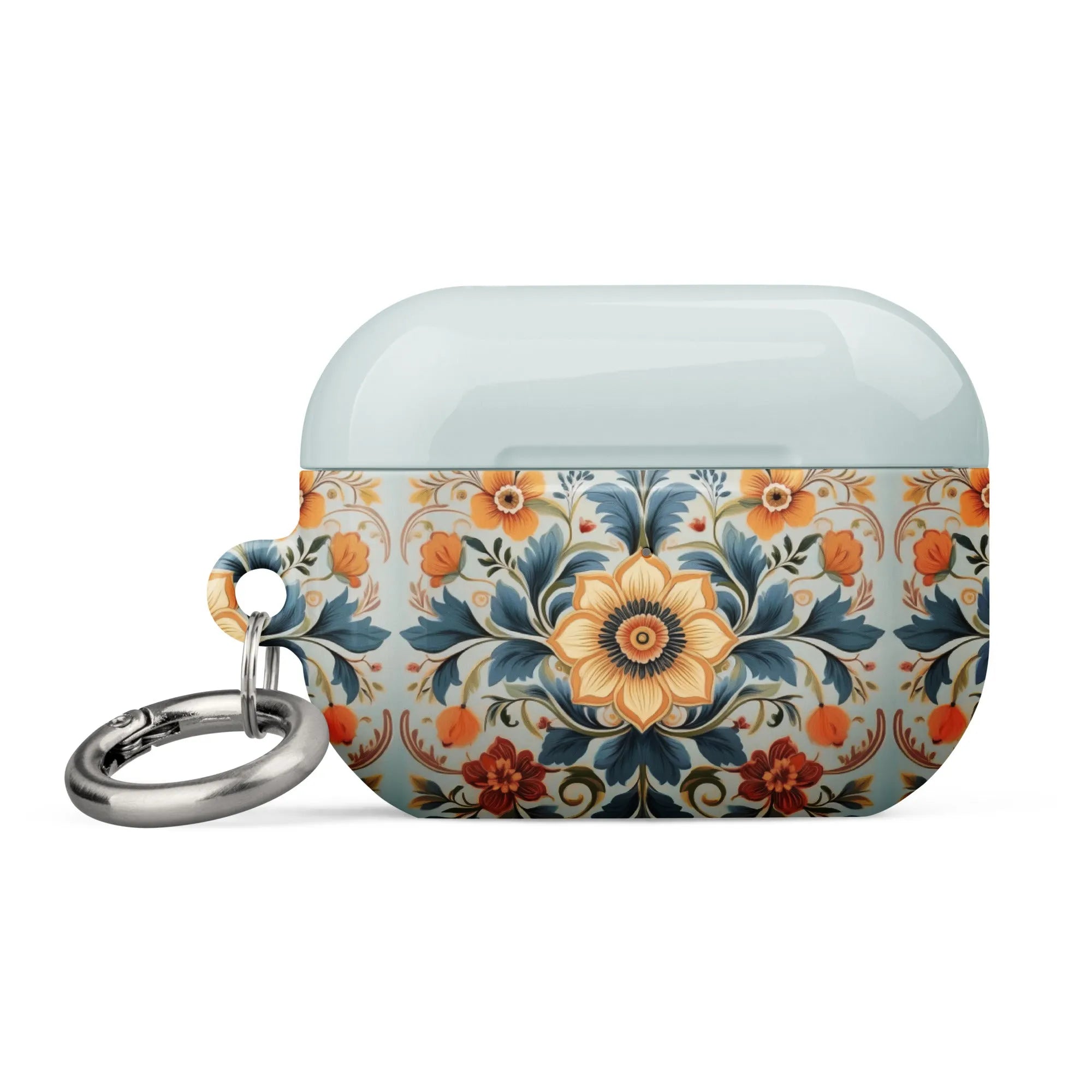 Norwegian Rosemaling AirPod Pro 2 Case - The Global Wanderer