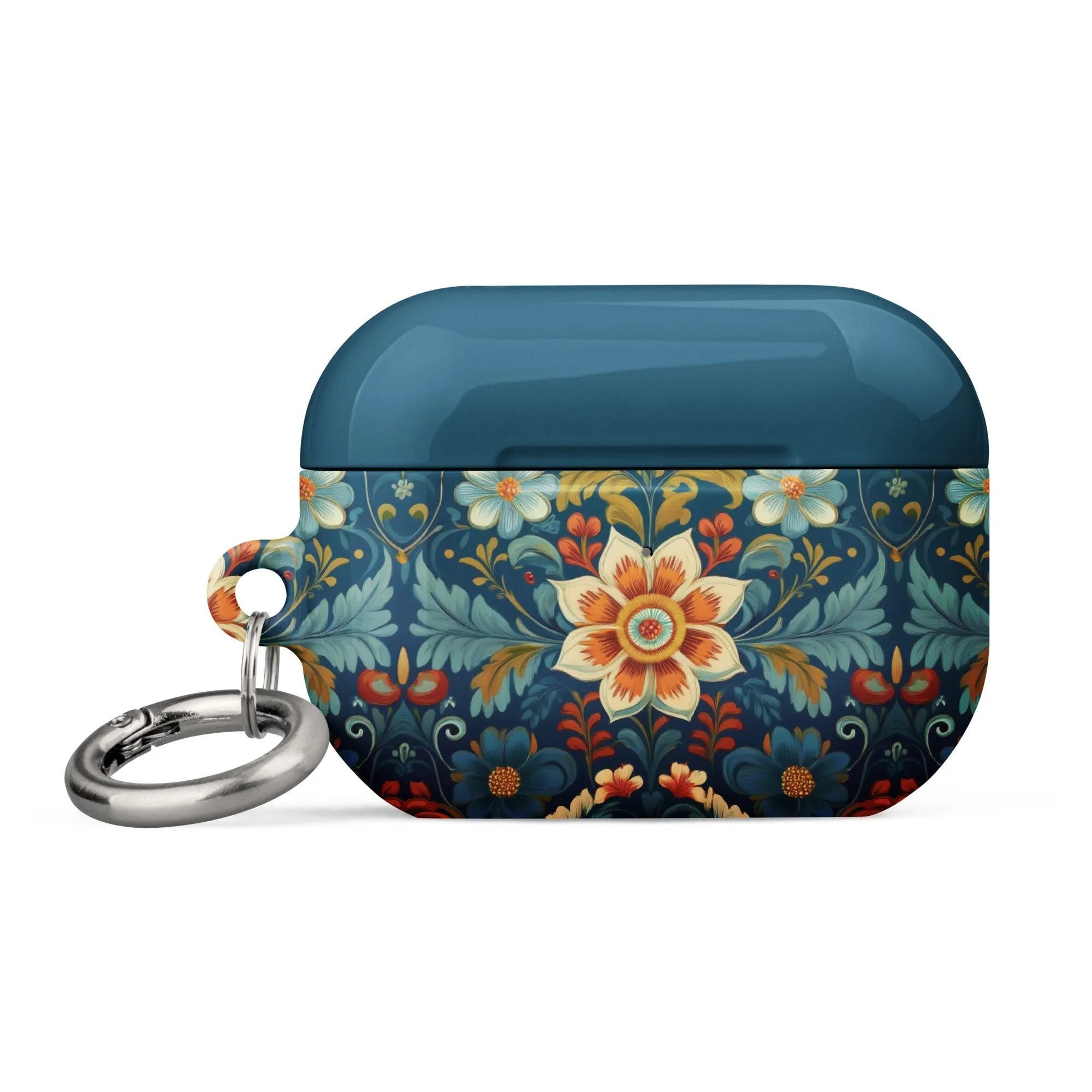 Norwegian Rosemaling AirPod Pro 2 Case - The Global Wanderer