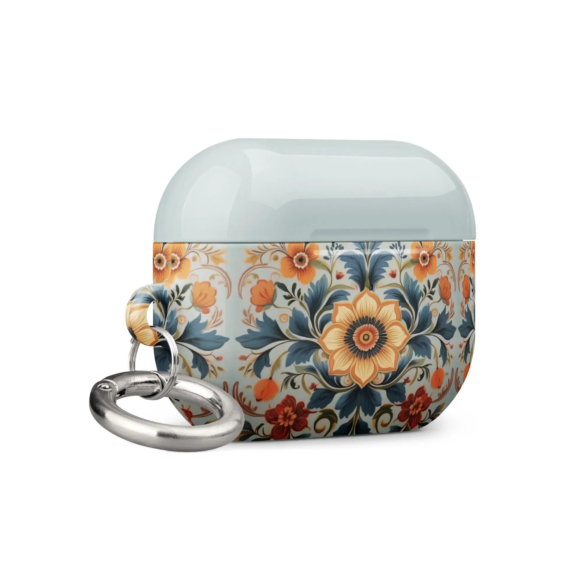 Norwegian Rosemaling AirPod Pro 2 Case - The Global Wanderer