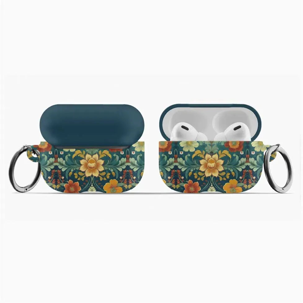 Norwegian Rosemaling AirPod Pro Case - The Global Wanderer