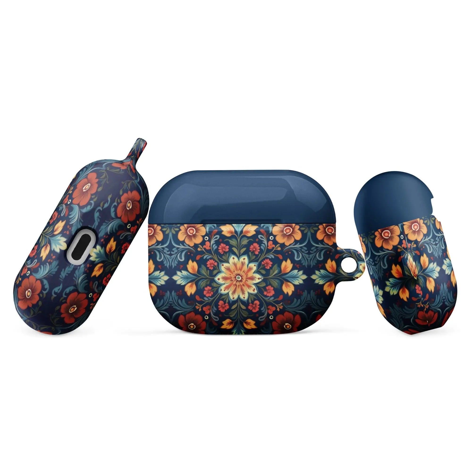 Norwegian Rosemaling AirPod 3 Case - The Global Wanderer