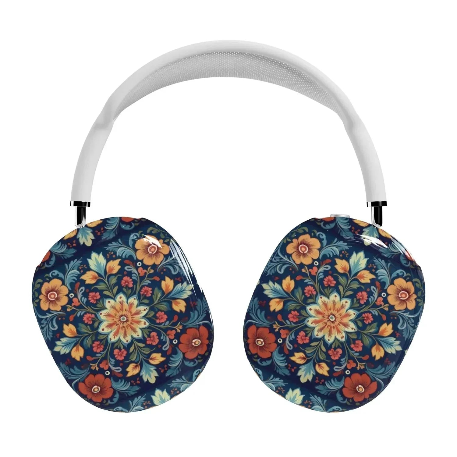 Norwegian Rosemaling AirPods Max Case - The Global Wanderer