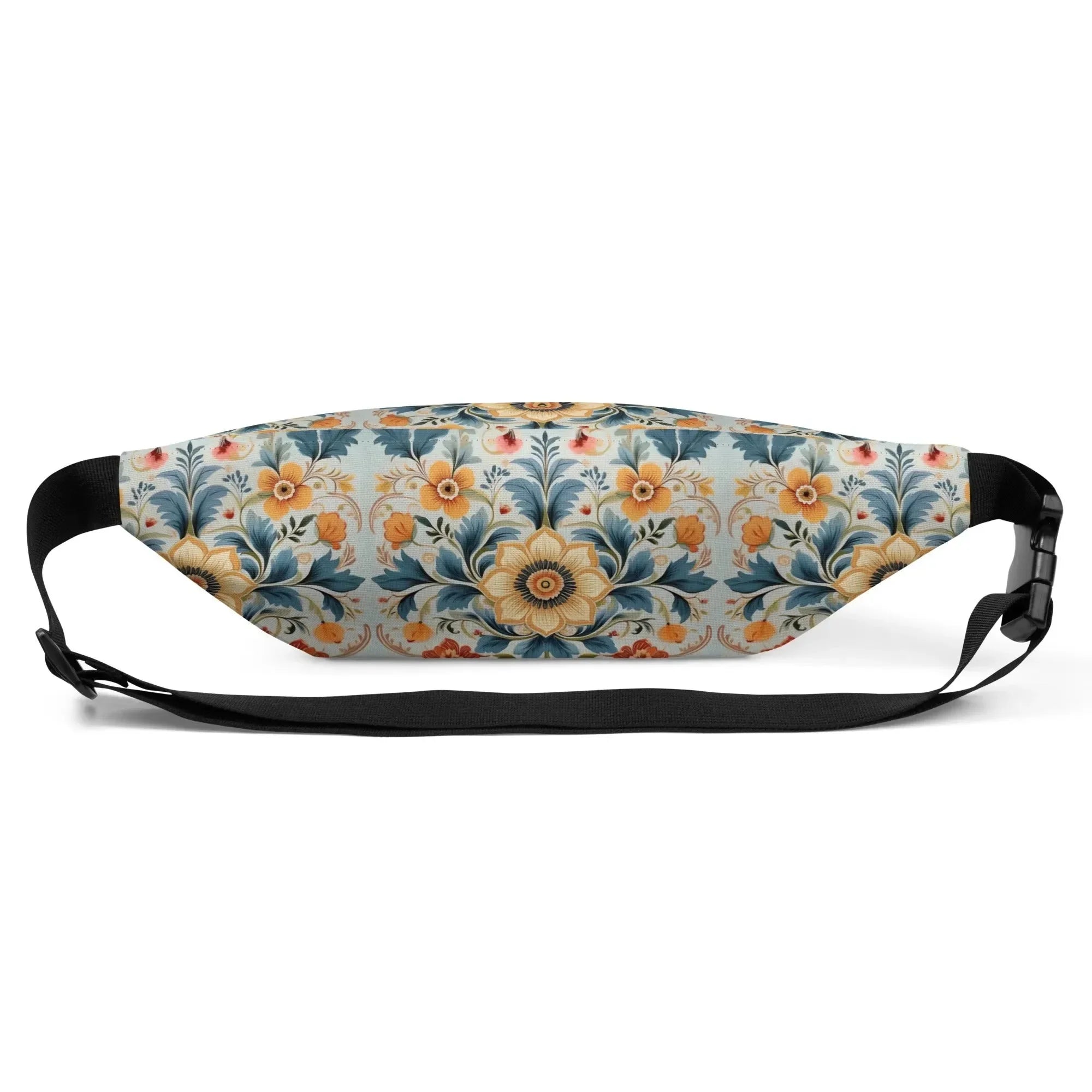 Norwegian Rosemaling Fanny Pack - The Global Wanderer