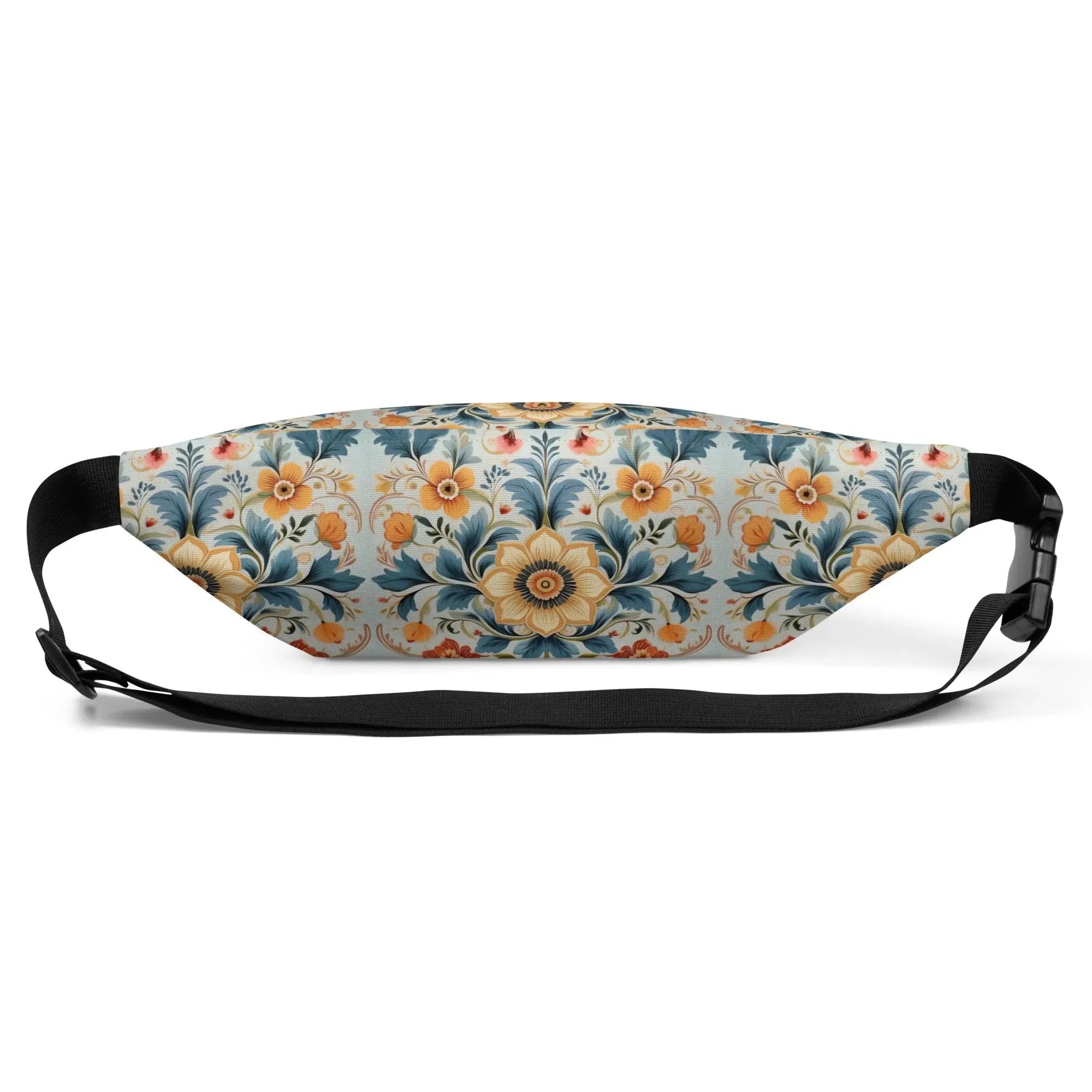 Norwegian Rosemaling Fanny Pack - The Global Wanderer