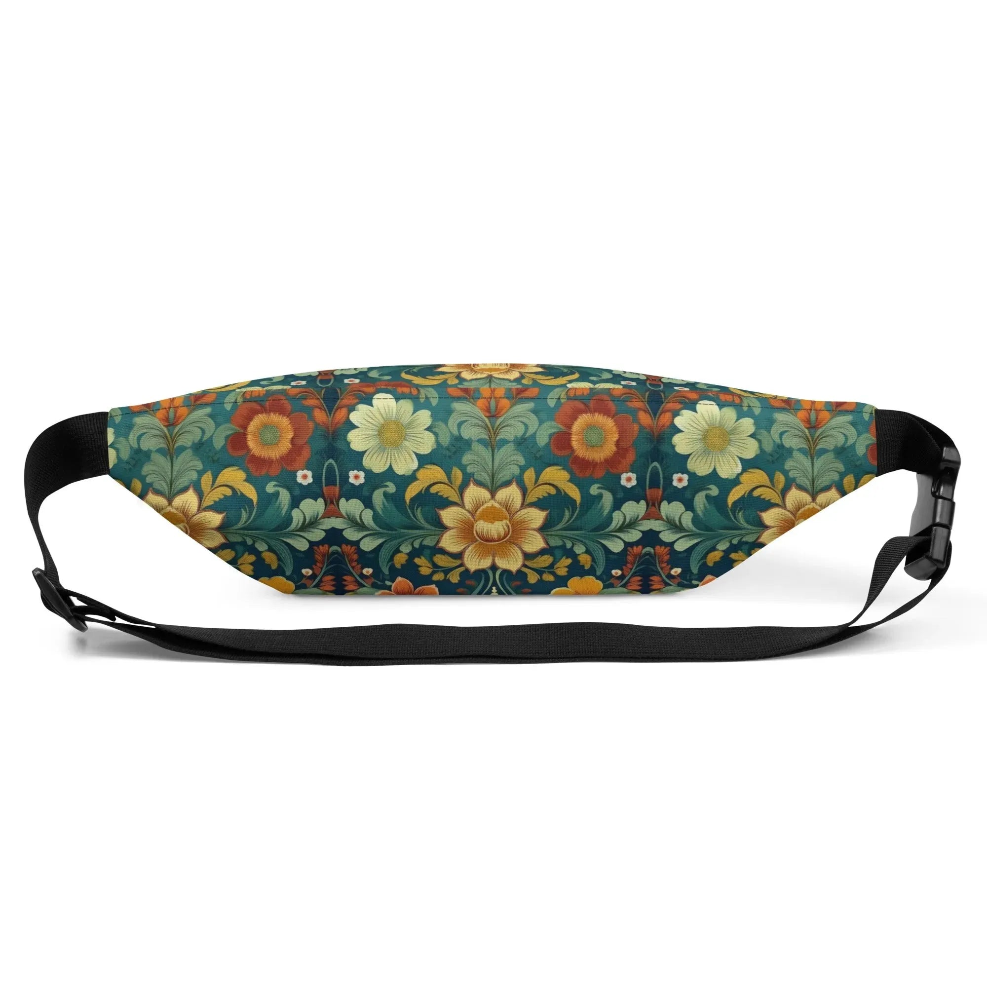 Norwegian Rosemaling Fanny Pack - The Global Wanderer