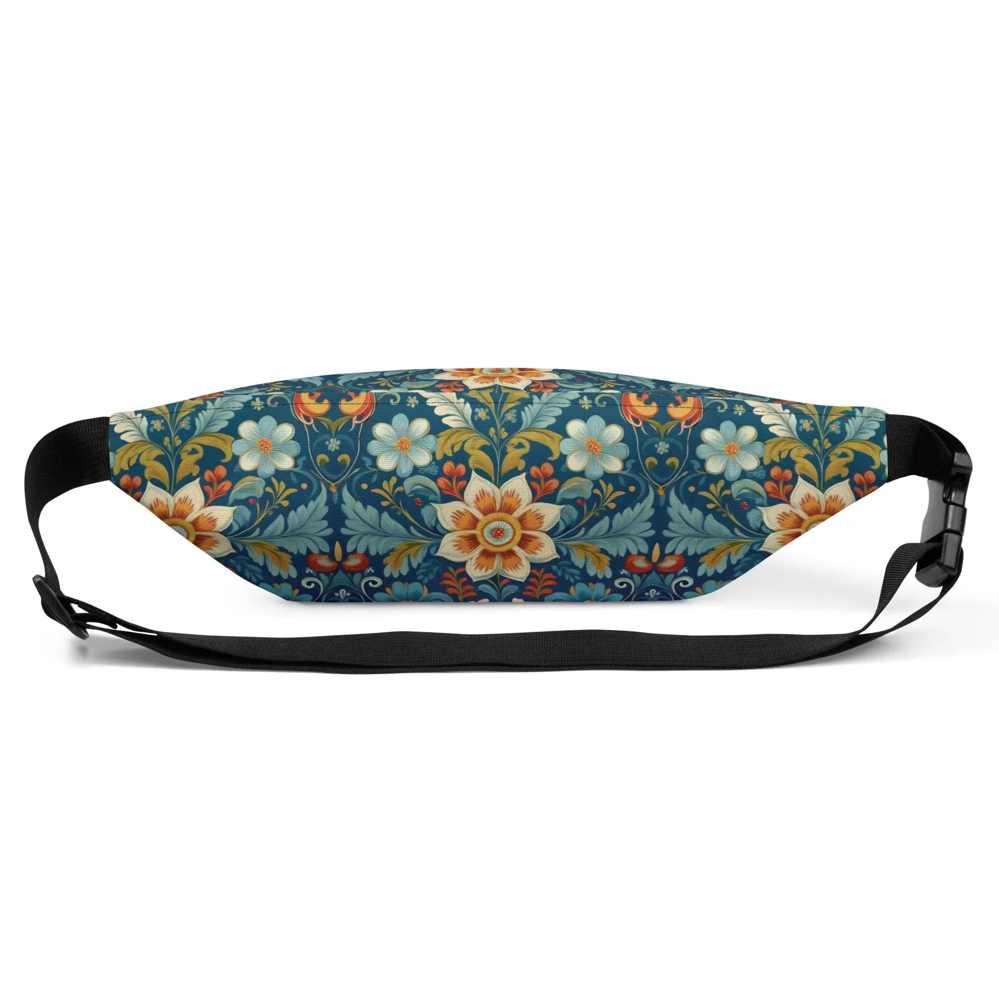 Norwegian Rosemaling Fanny Pack - The Global Wanderer