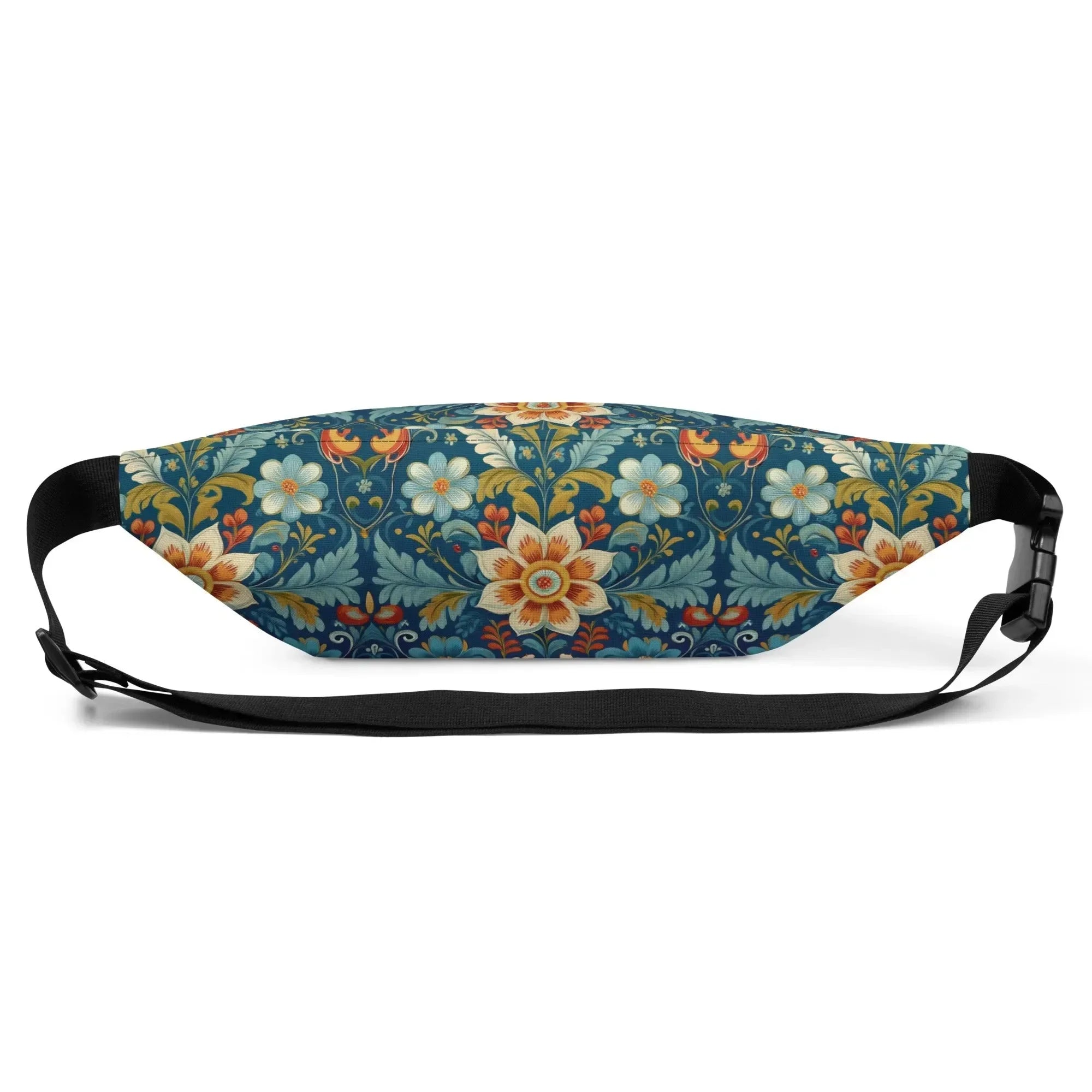 Norwegian Rosemaling Fanny Pack - The Global Wanderer