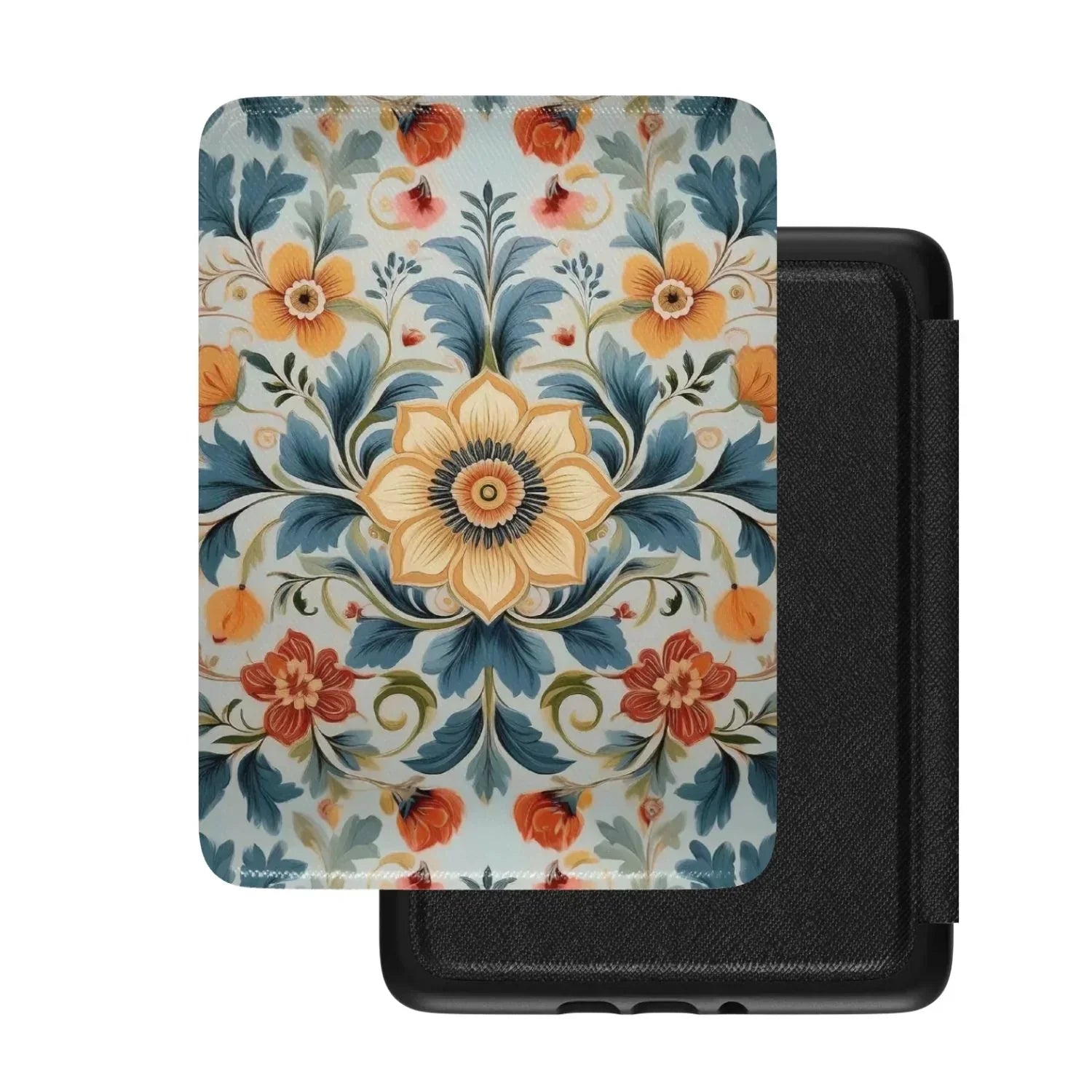 Norwegian Rosemaling Kindle Case - The Global Wanderer