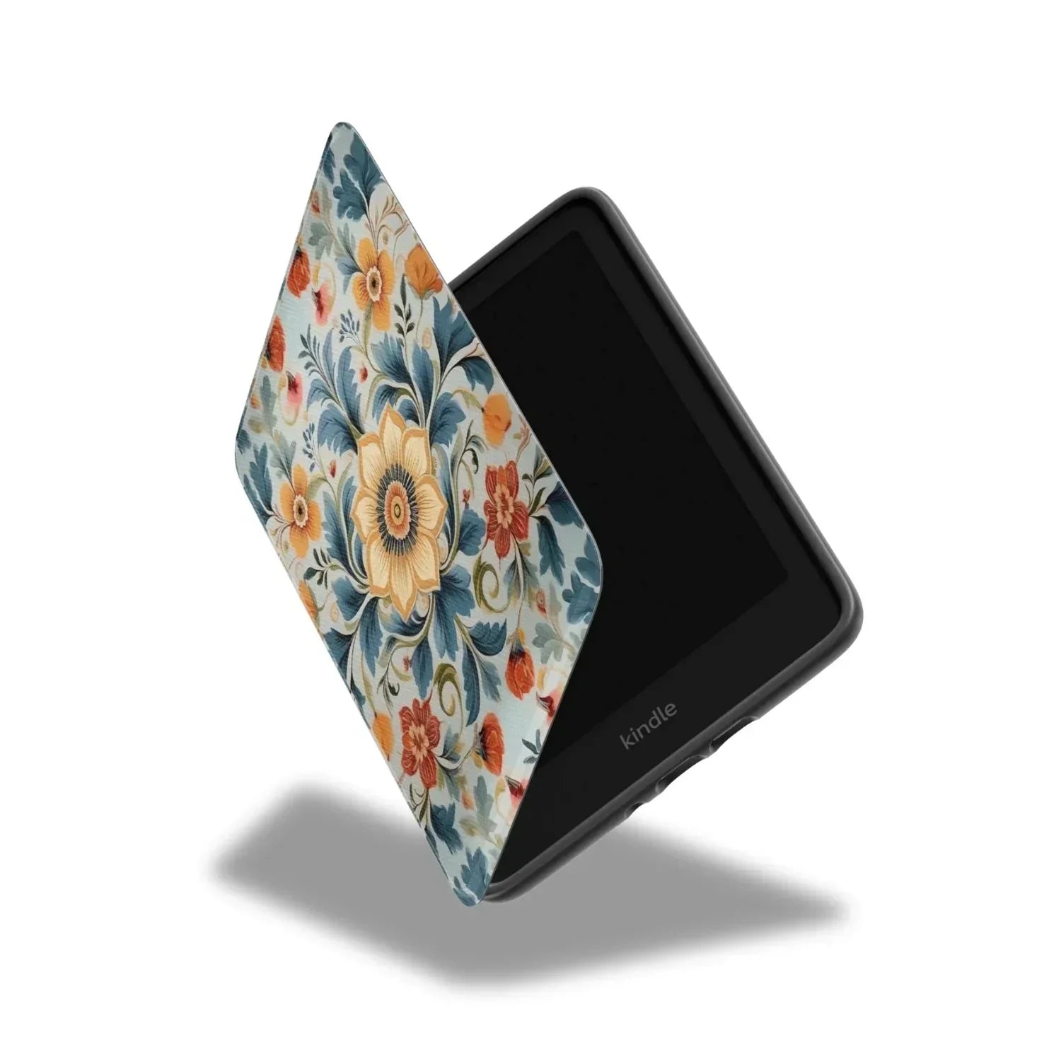 Norwegian Rosemaling Kindle Case - The Global Wanderer