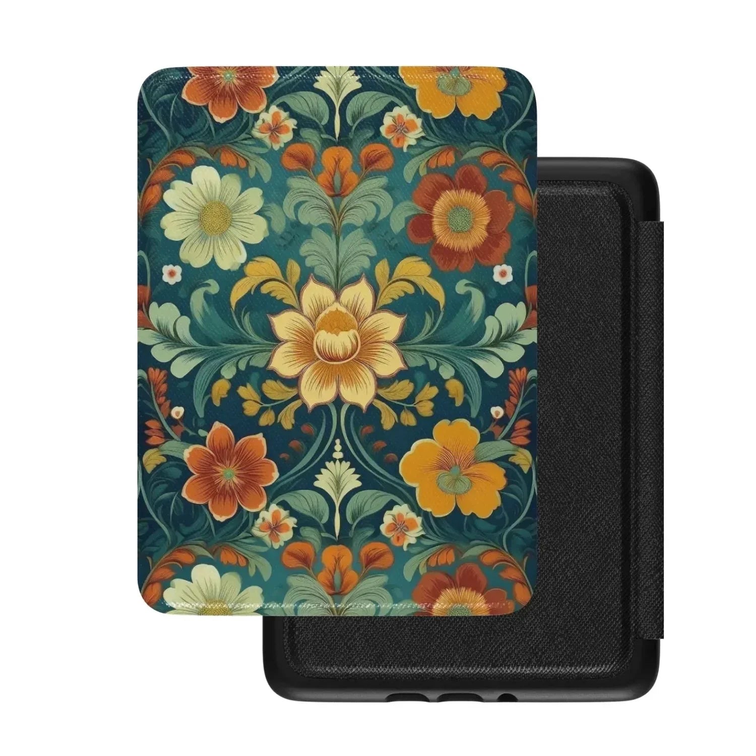 Norwegian Rosemaling Kindle Case - The Global Wanderer