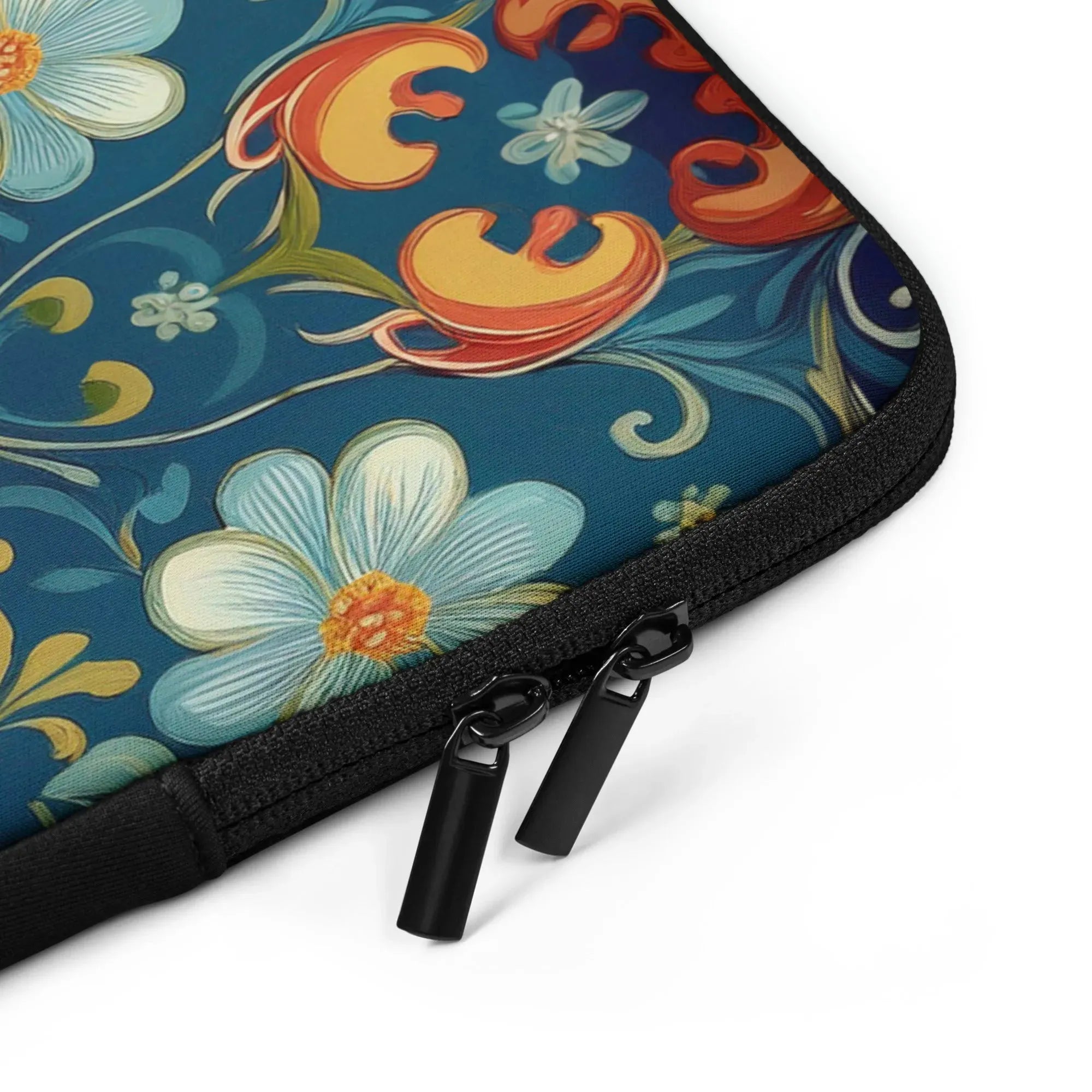 Norwegian Rosemaling Laptop Case - The Global Wanderer