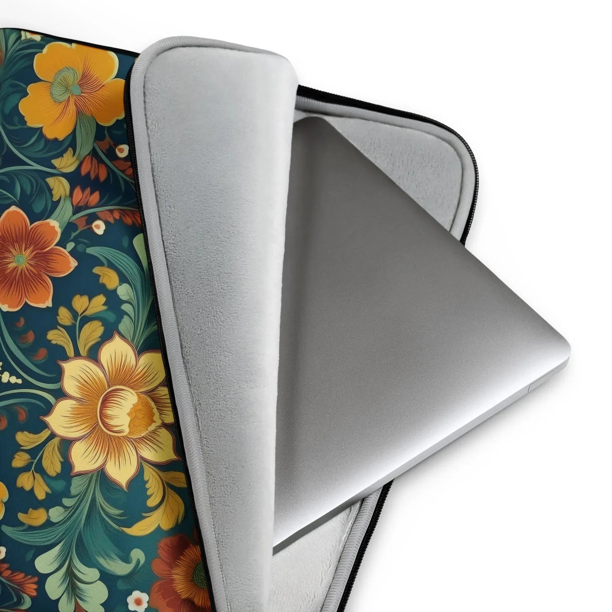 Norwegian Rosemaling Laptop Case - The Global Wanderer