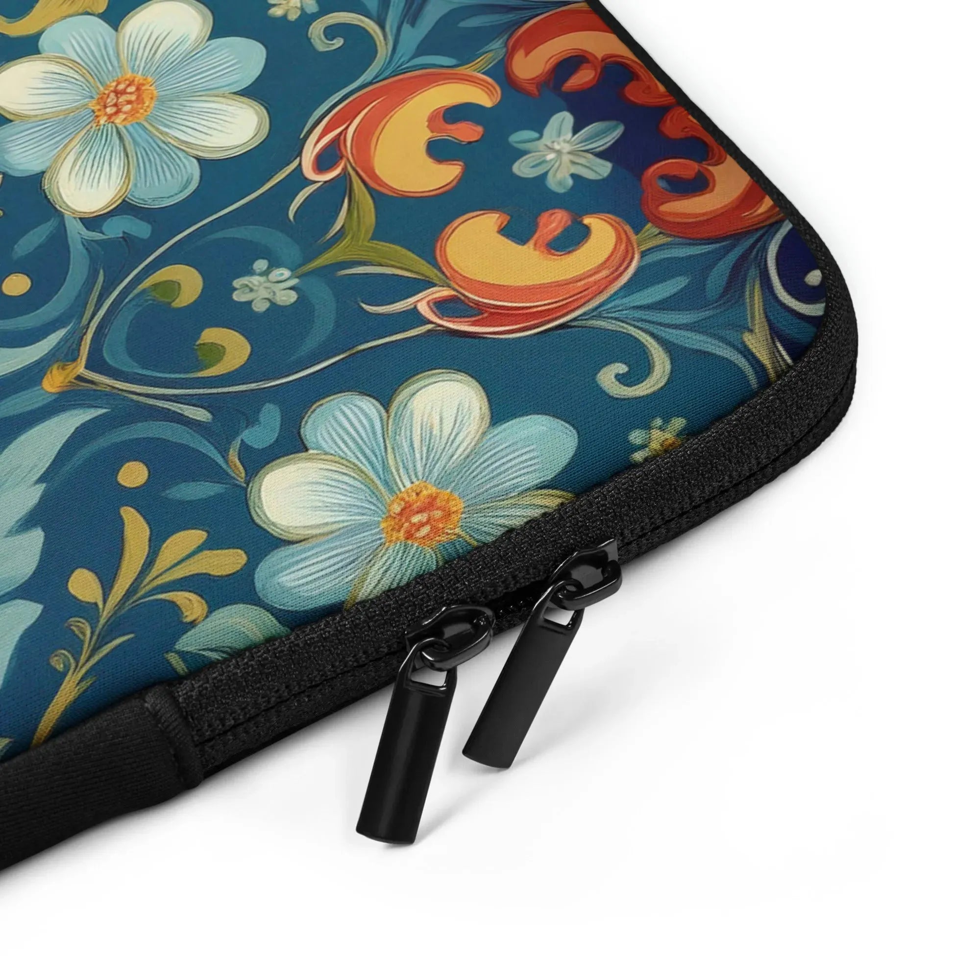 Norwegian Rosemaling Laptop Case - The Global Wanderer