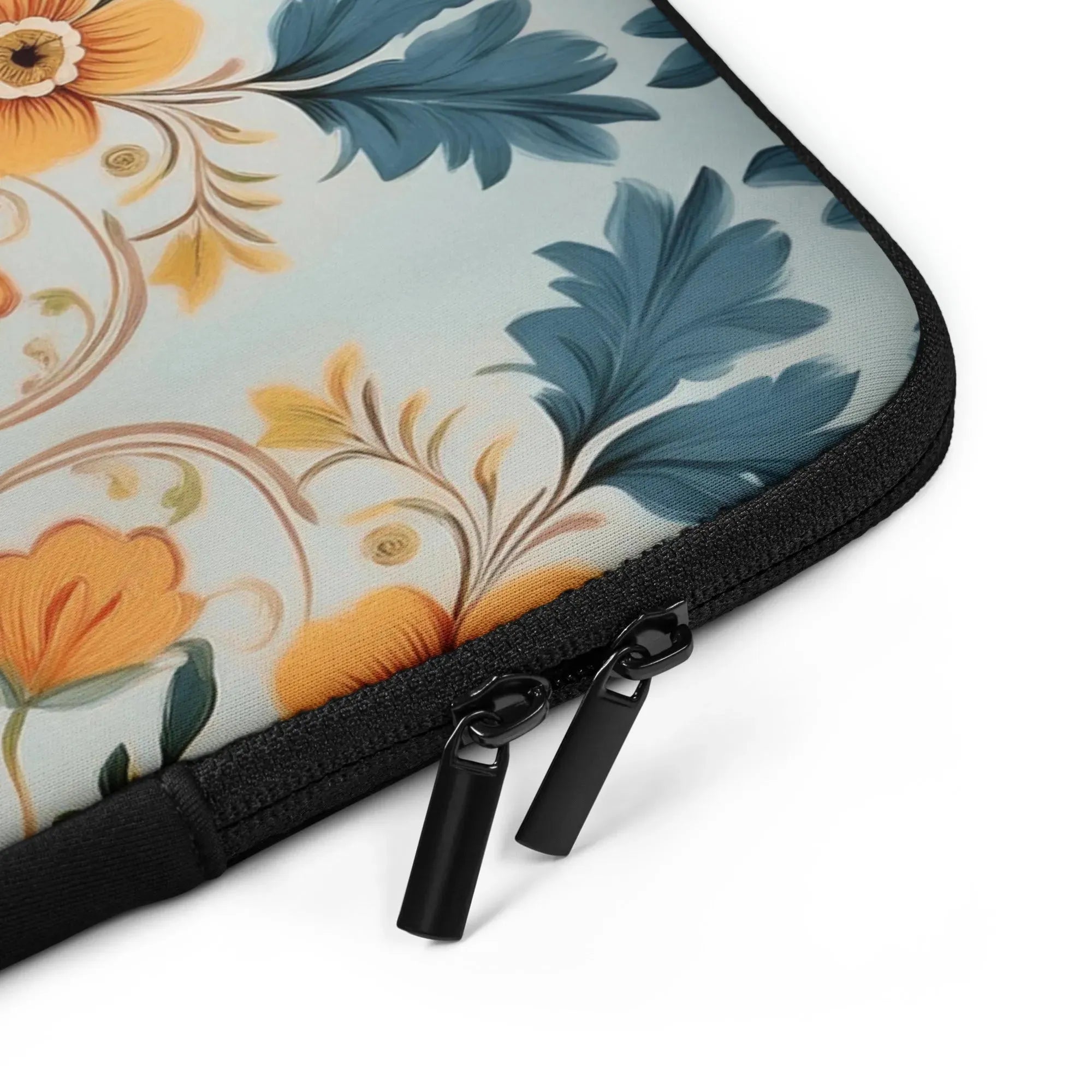 Norwegian Rosemaling Laptop Case - The Global Wanderer