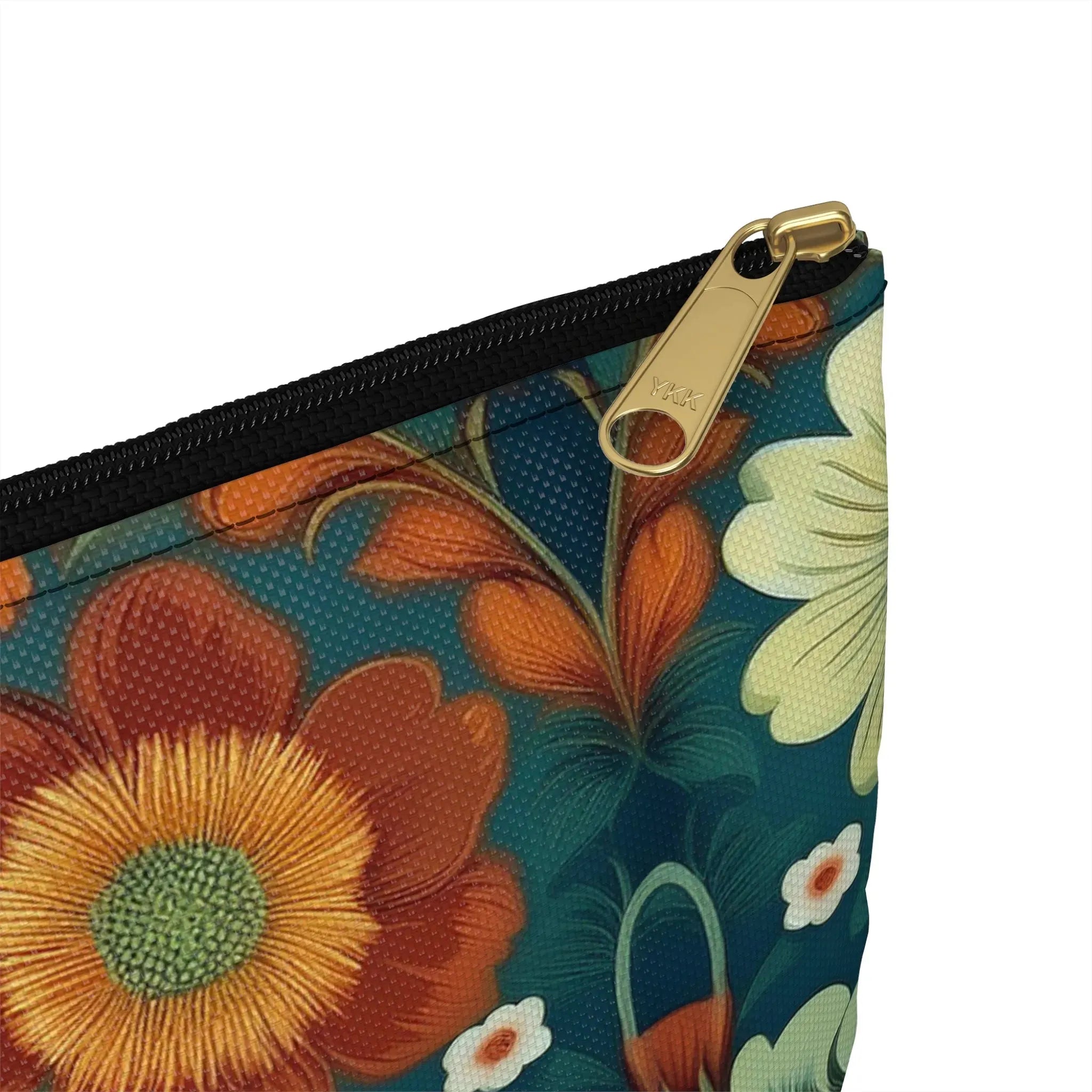 Norwegian Rosemaling Print Pouch - The Global Wanderer