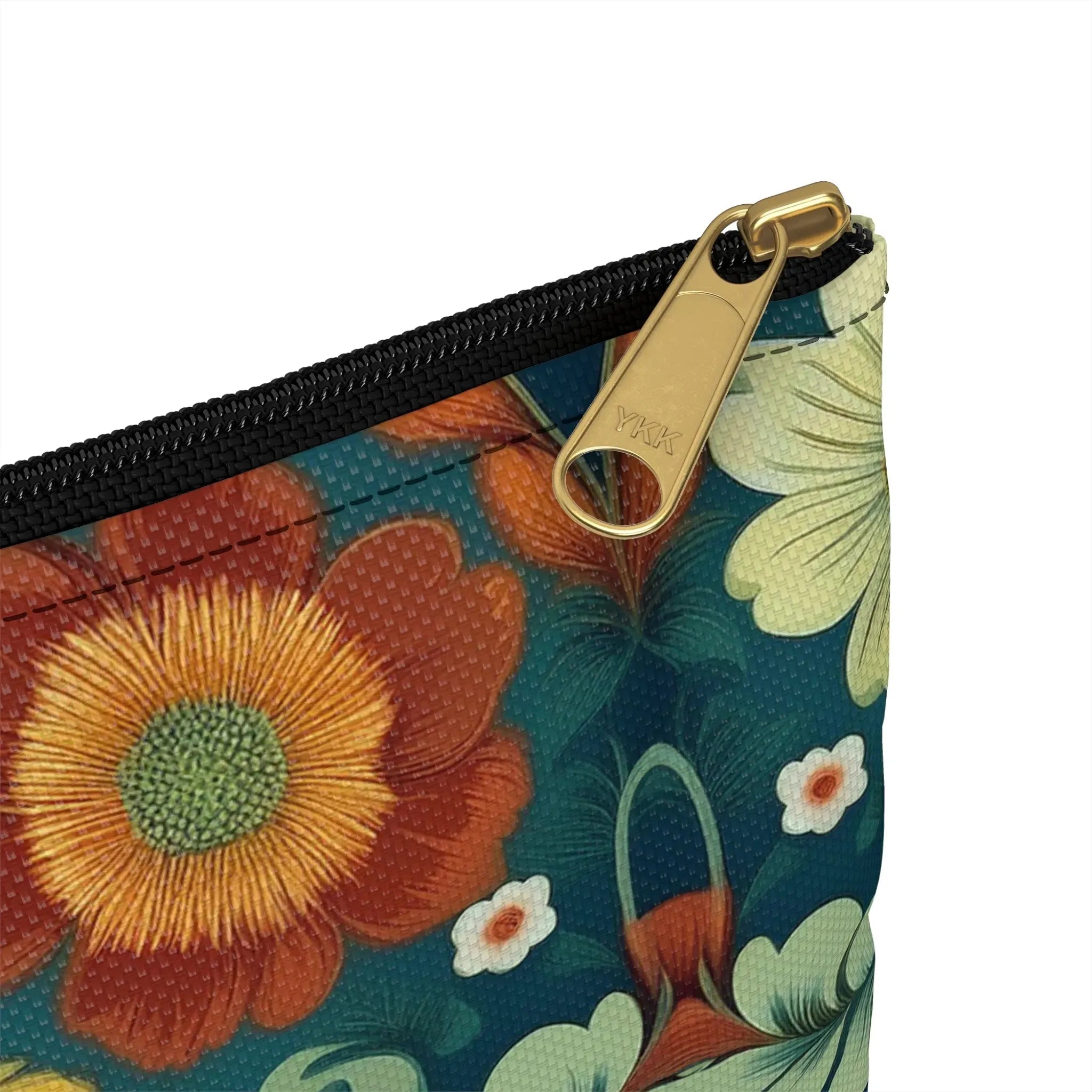 Norwegian Rosemaling Print Pouch - The Global Wanderer