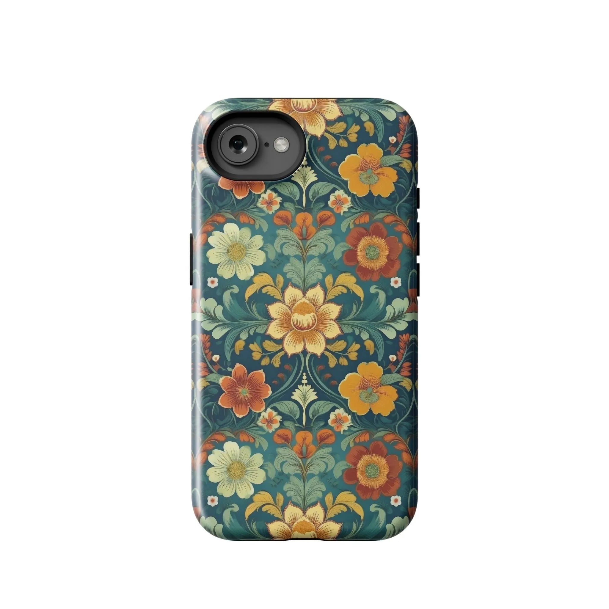 Norwegian Rosemaling Tough iPhone® Case - The Global Wanderer