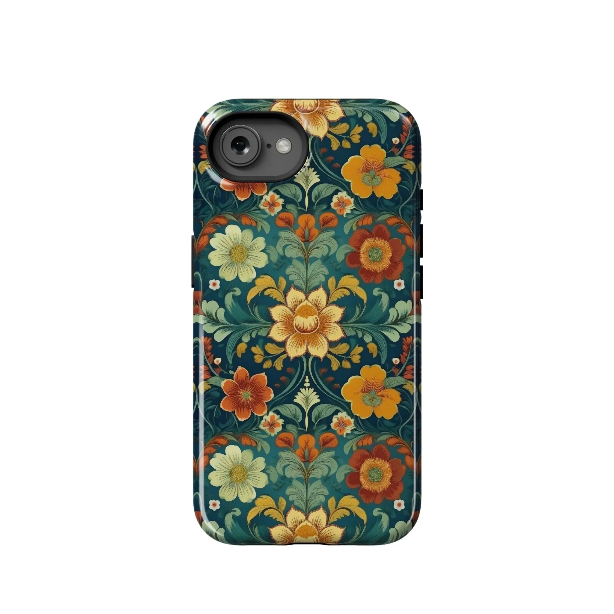Norwegian Rosemaling Tough iPhone® Case - The Global Wanderer