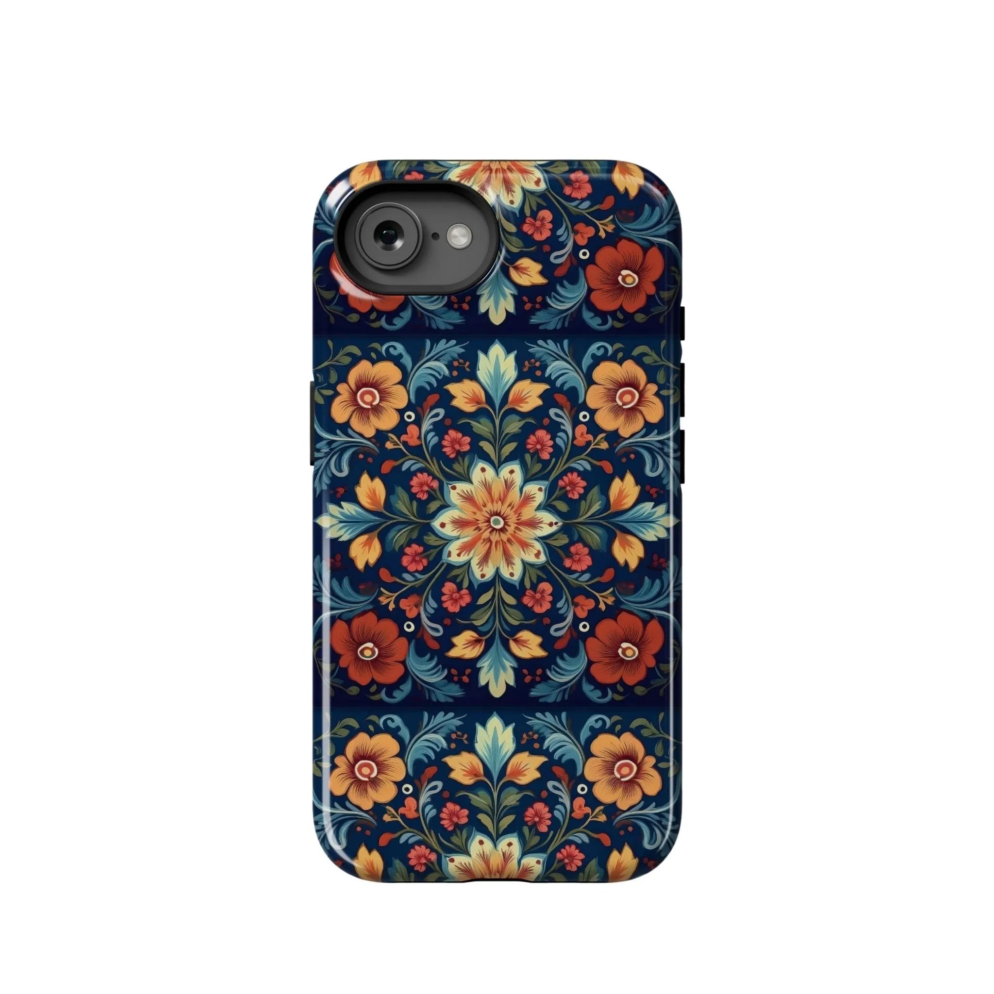 Norwegian Rosemaling Tough iPhone® Case - The Global Wanderer