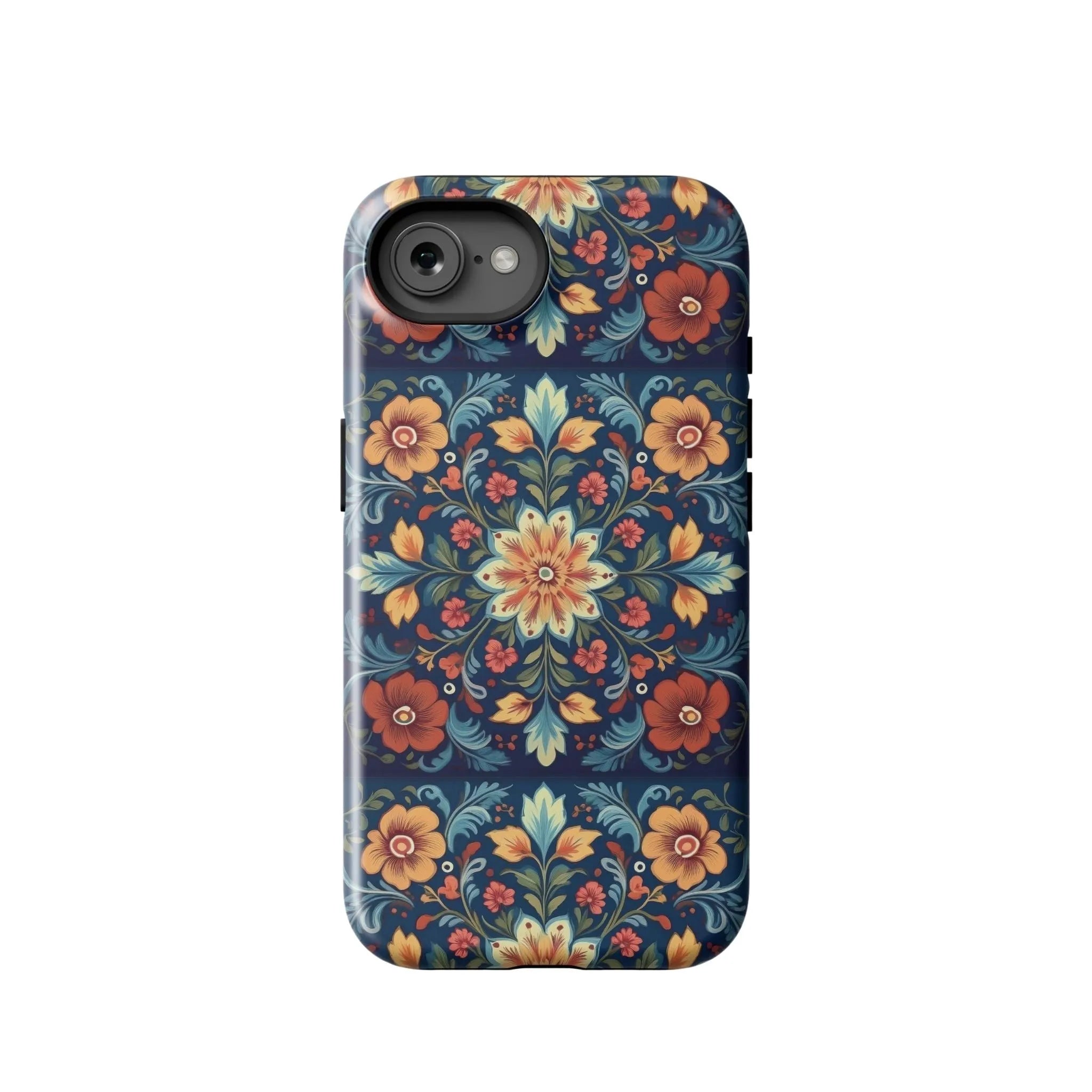 Norwegian Rosemaling Tough iPhone® Case - The Global Wanderer