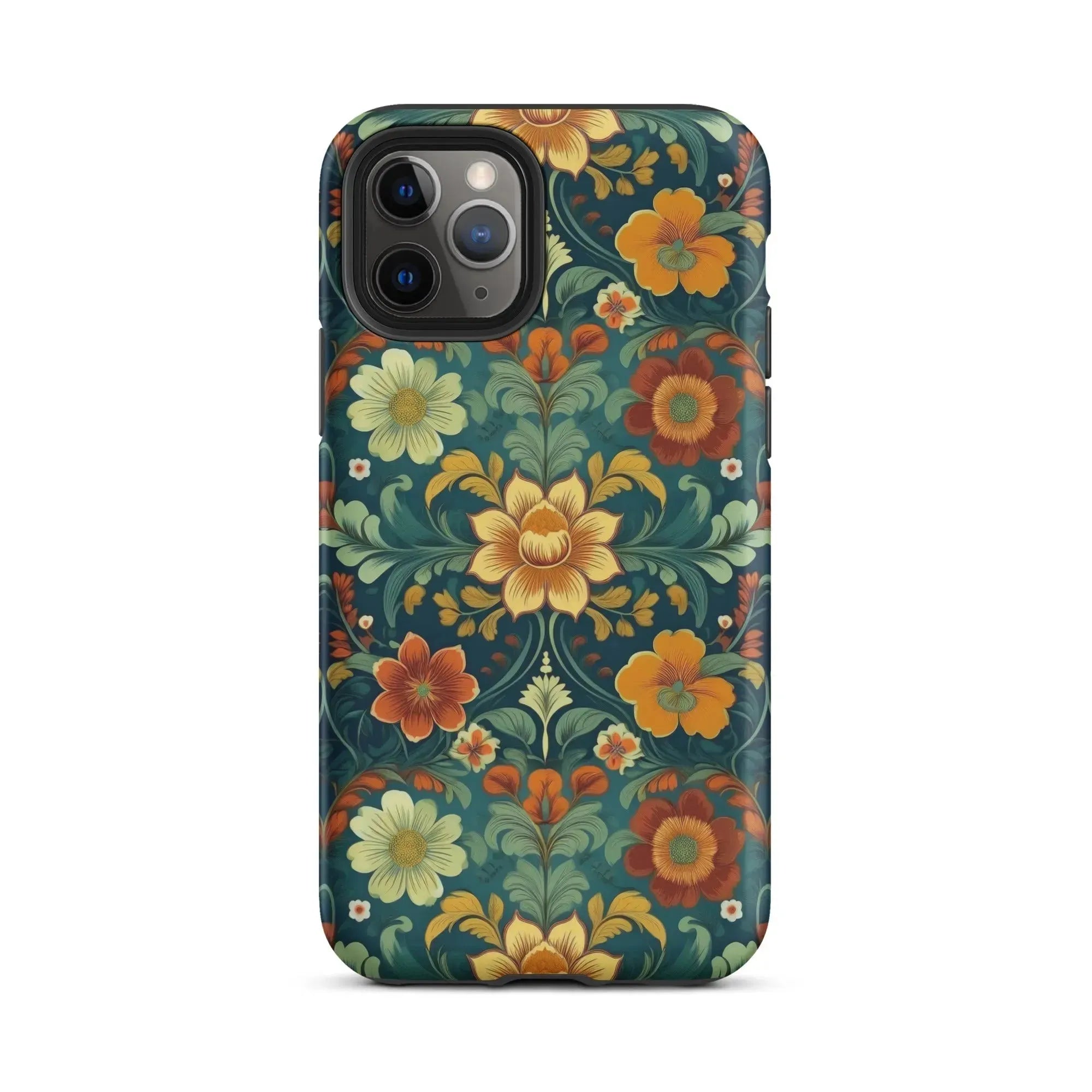 Norwegian Rosemaling Tough MagSafe iPhone® Case - The Global Wanderer