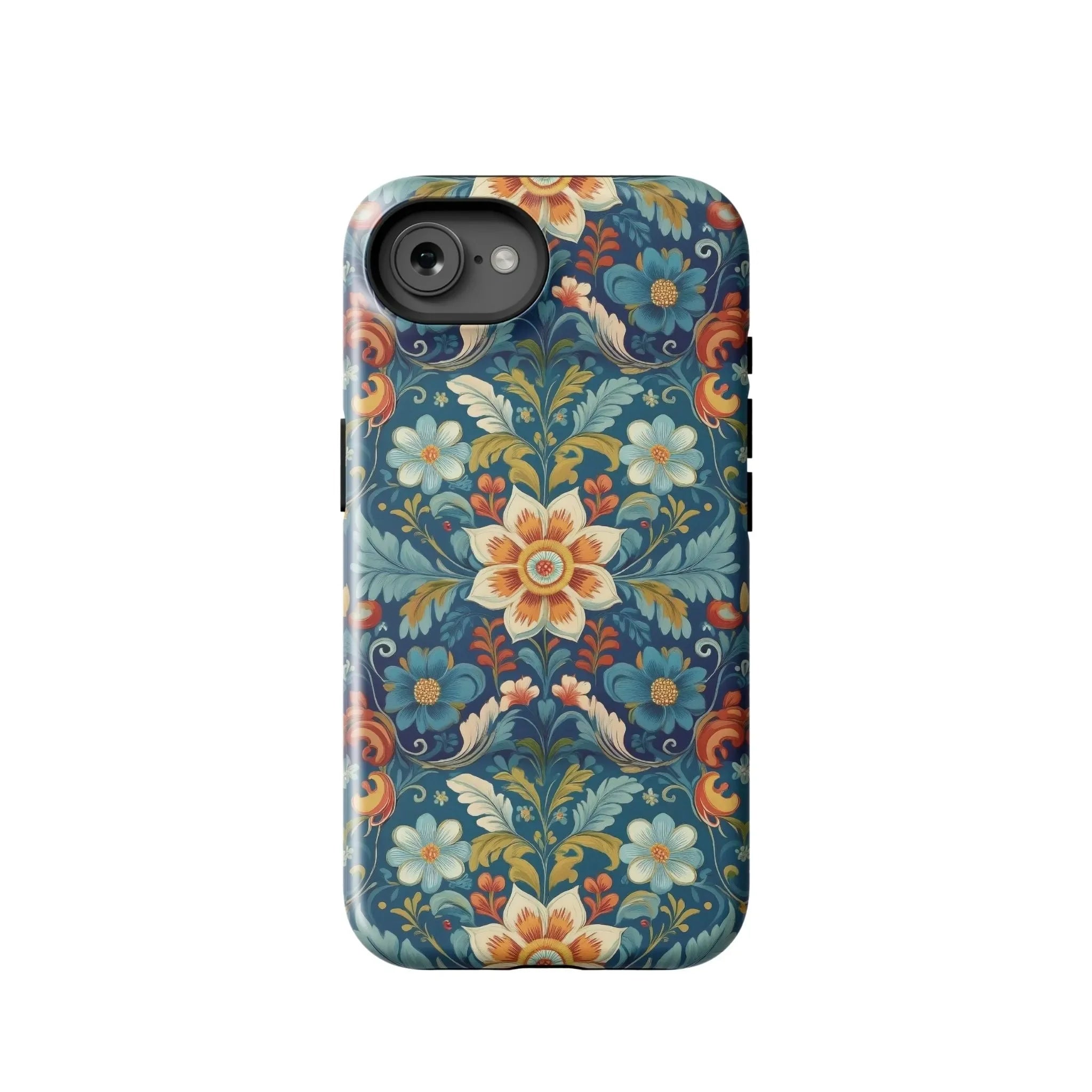 Norwegian Rosemaling Tough iPhone® Case - The Global Wanderer