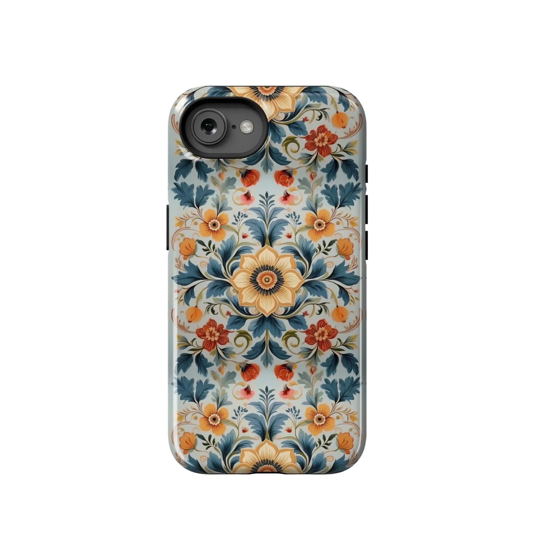 Norwegian Rosemaling Tough iPhone® Case - The Global Wanderer