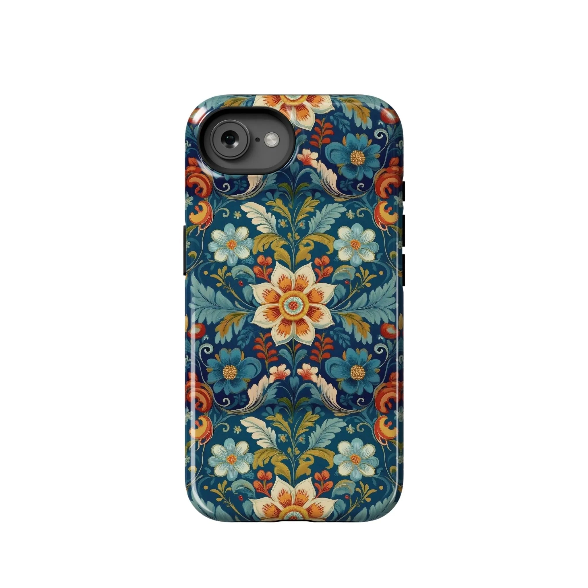 Norwegian Rosemaling Tough MagSafe iPhone® Case - The Global Wanderer
