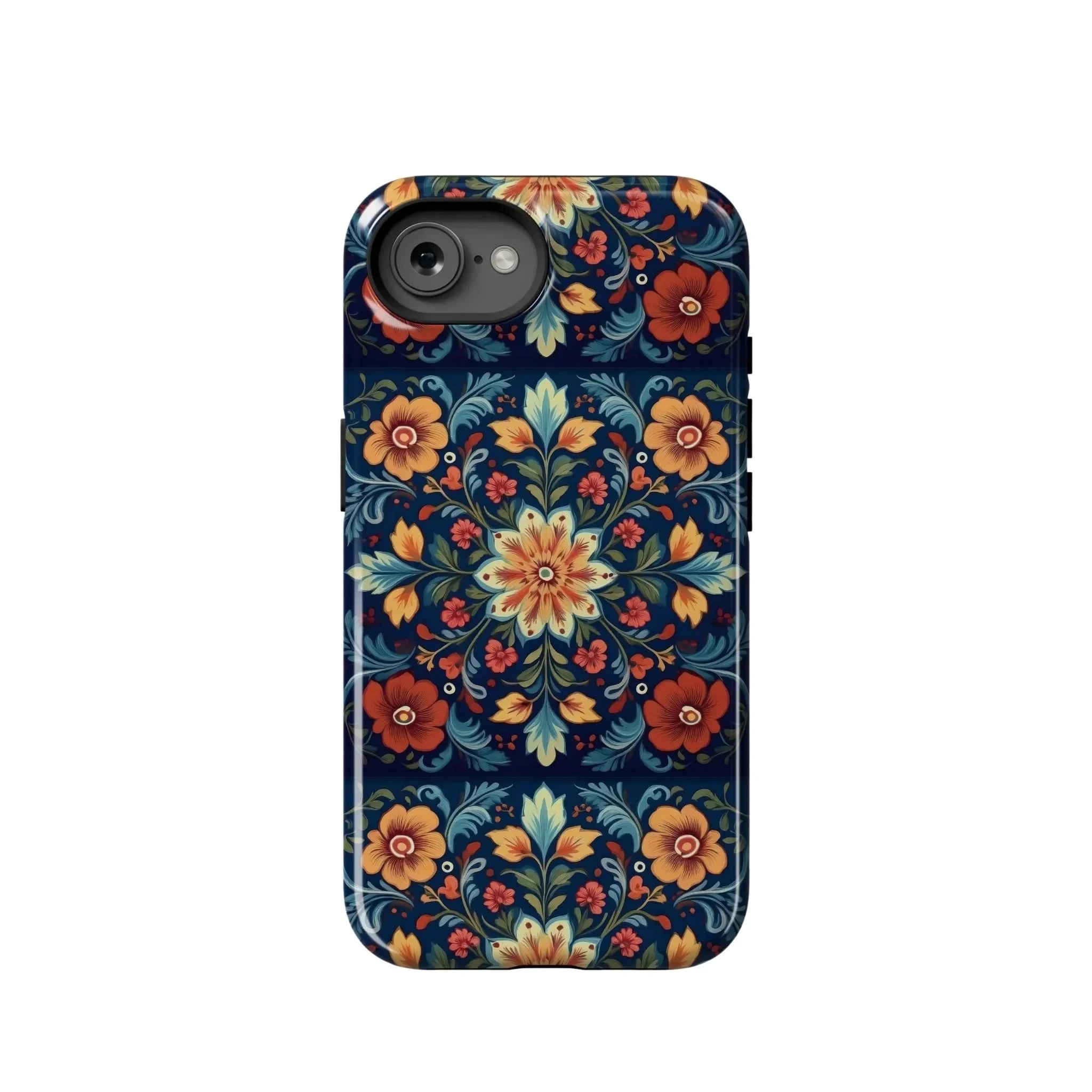 Norwegian Rosemaling Tough MagSafe iPhone® Case - The Global Wanderer