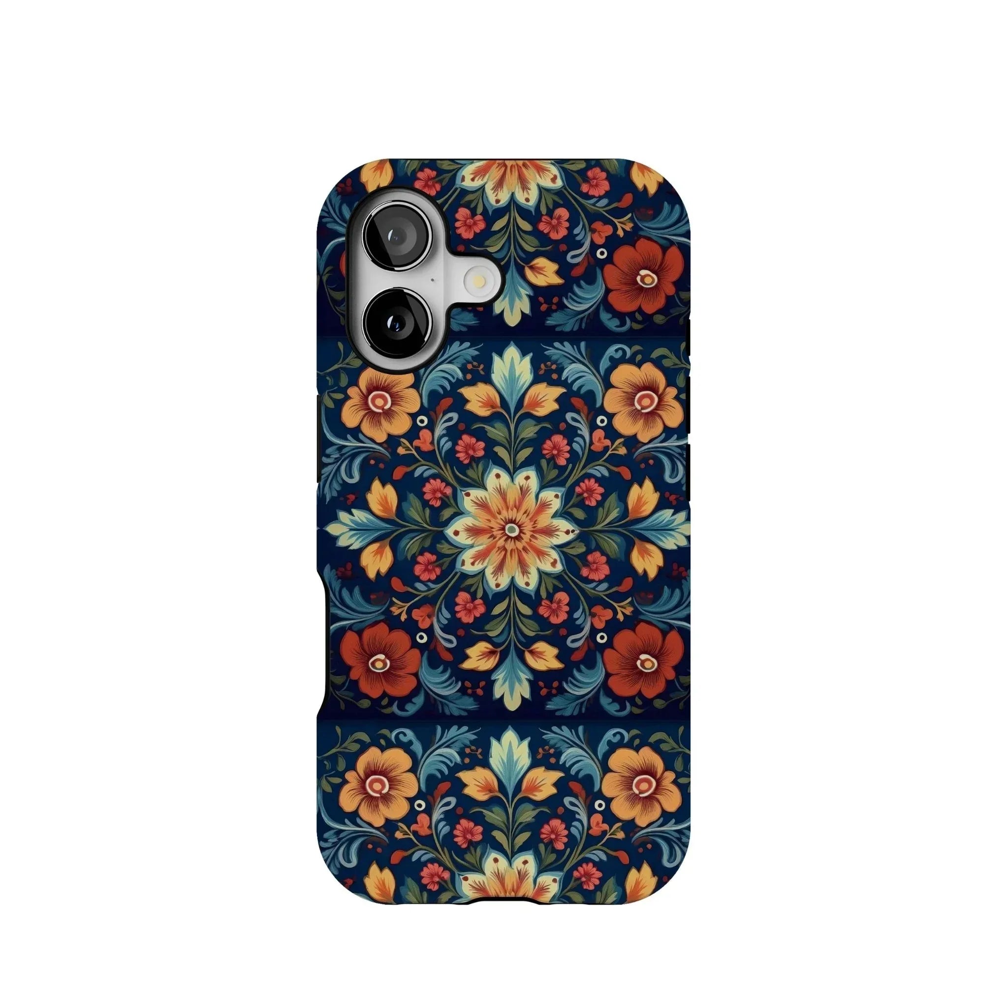 Norwegian Rosemaling Tough MagSafe iPhone Case - The Global Wanderer