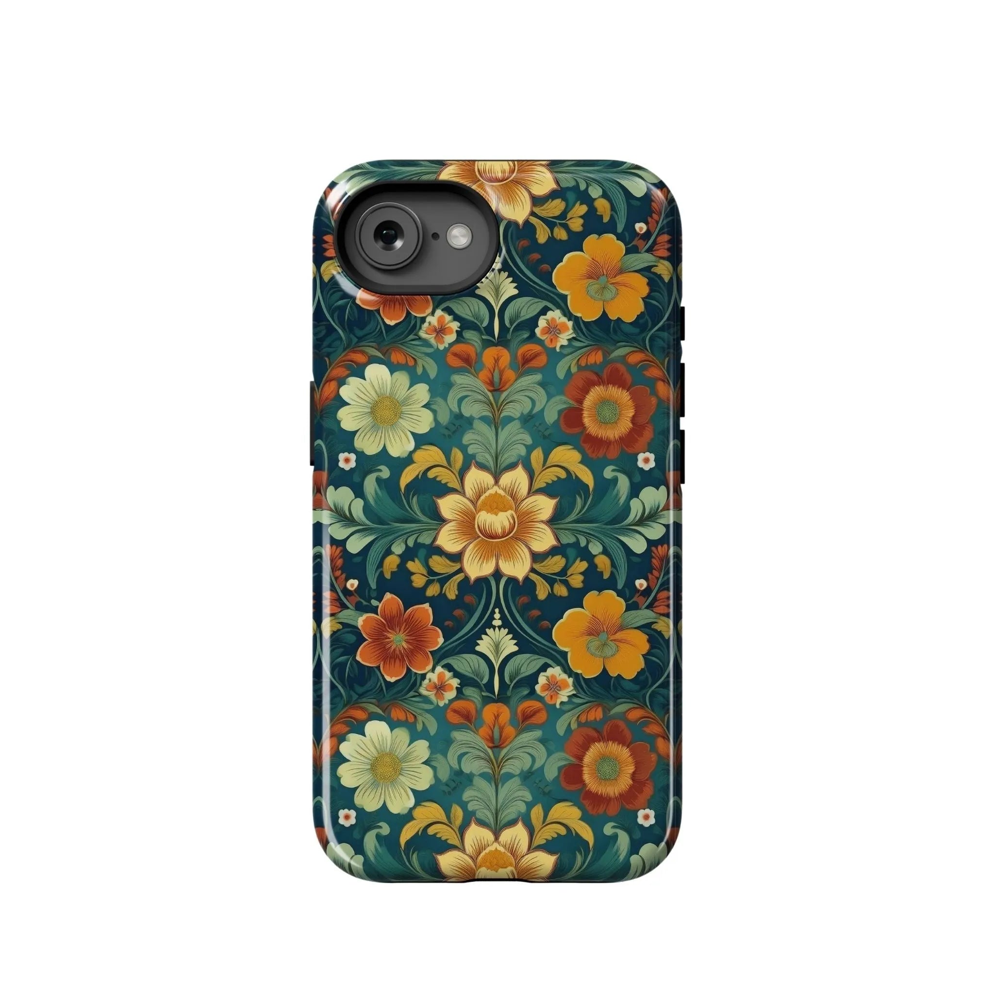Norwegian Rosemaling Tough MagSafe iPhone® Case - The Global Wanderer
