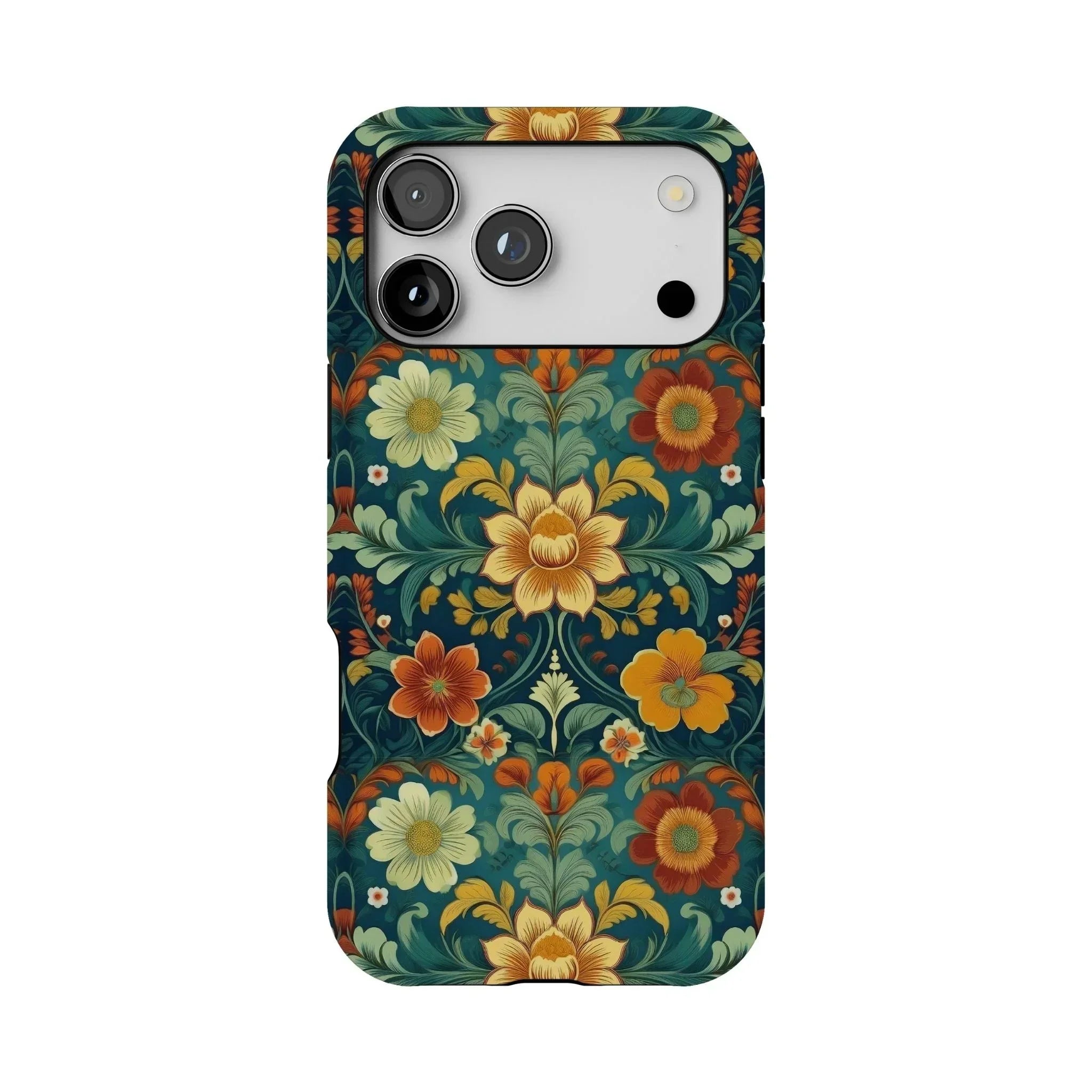 Norwegian Rosemaling Tough MagSafe iPhone Case - The Global Wanderer