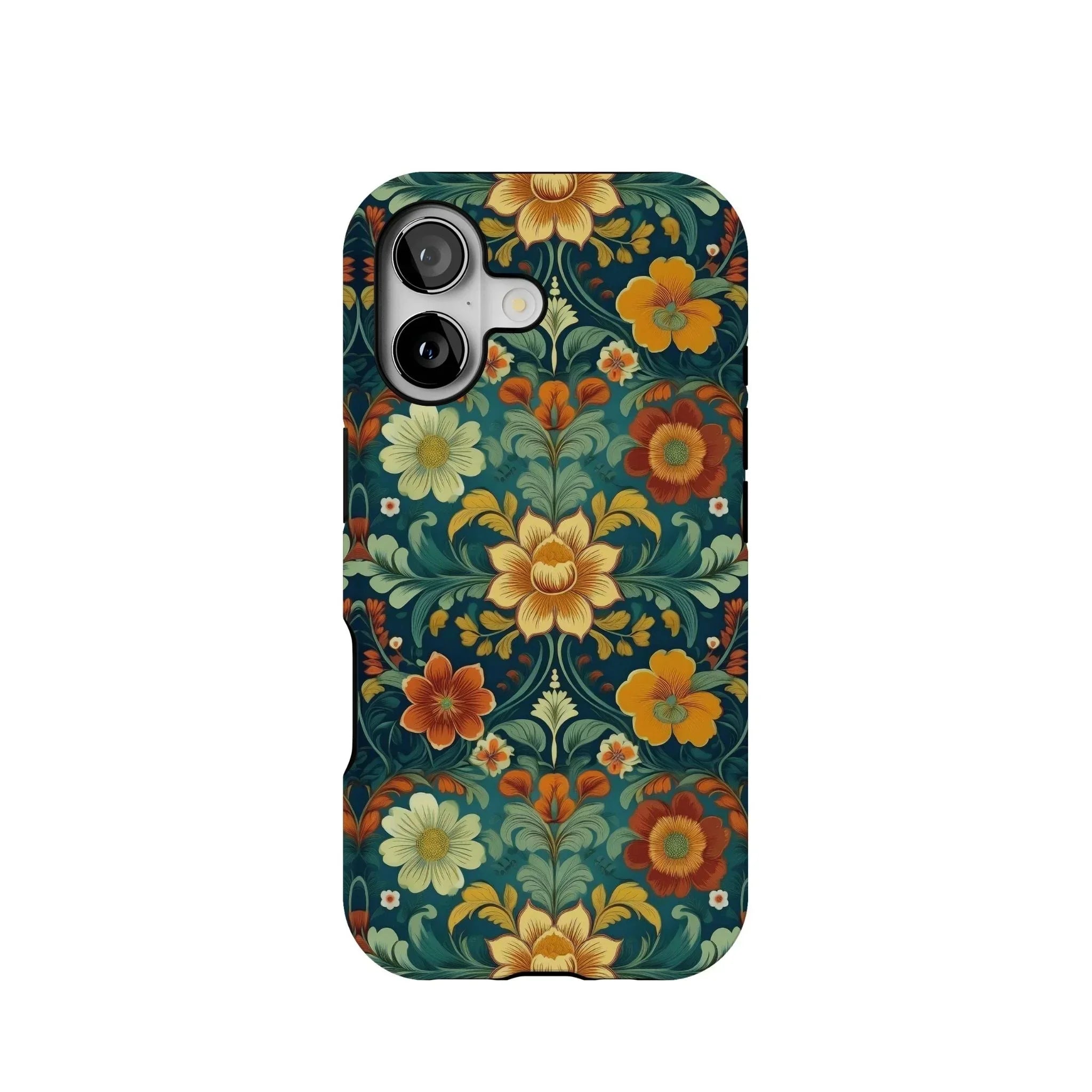 Norwegian Rosemaling Tough MagSafe iPhone Case - The Global Wanderer