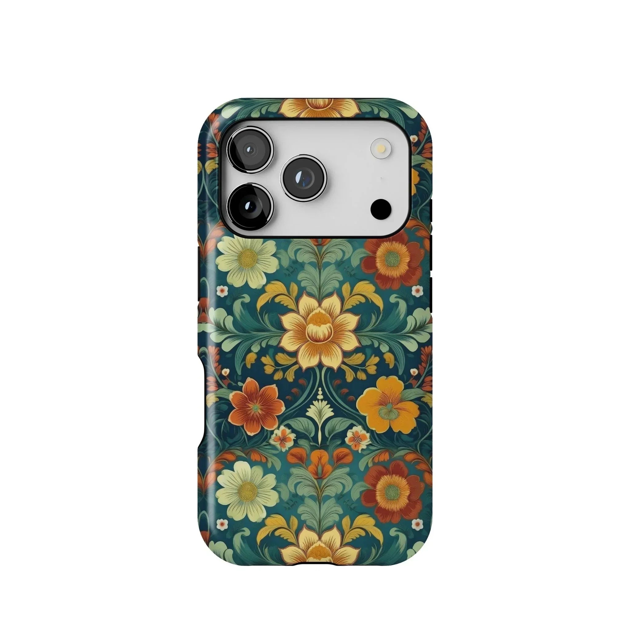 Norwegian Rosemaling Tough MagSafe iPhone Case - The Global Wanderer