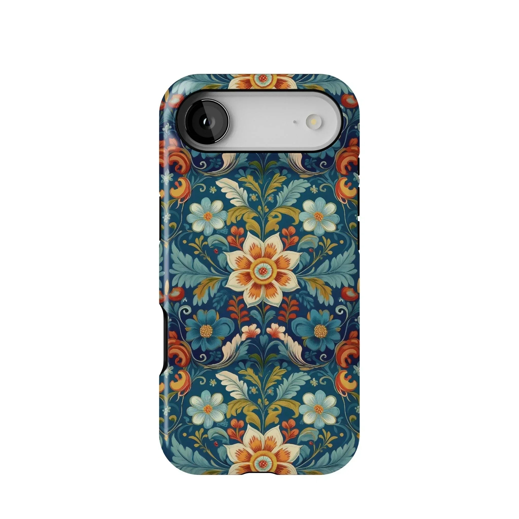Norwegian Rosemaling Tough MagSafe iPhone Case - The Global Wanderer
