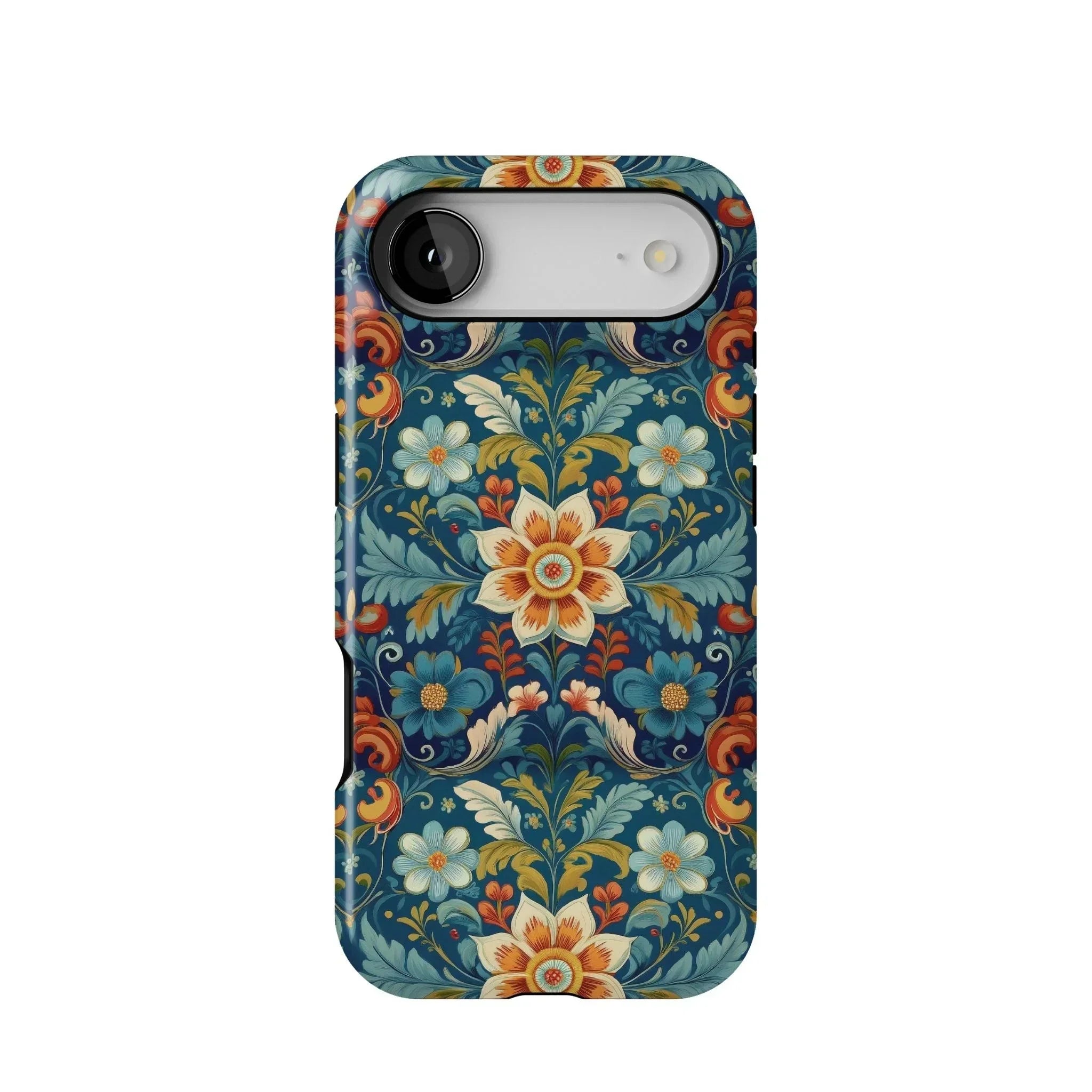 Norwegian Rosemaling Tough MagSafe iPhone Case - The Global Wanderer