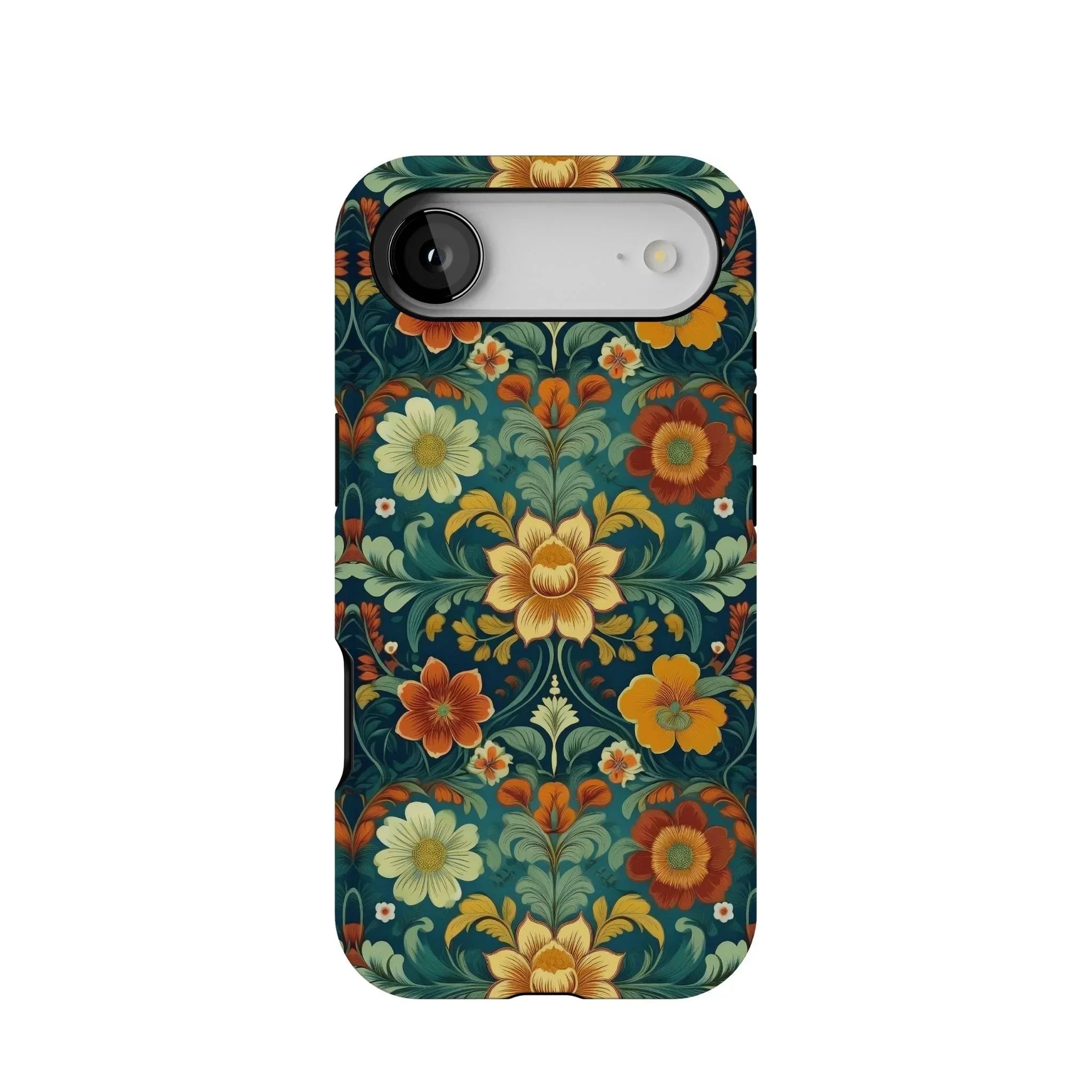 Norwegian Rosemaling Tough MagSafe iPhone Case - The Global Wanderer