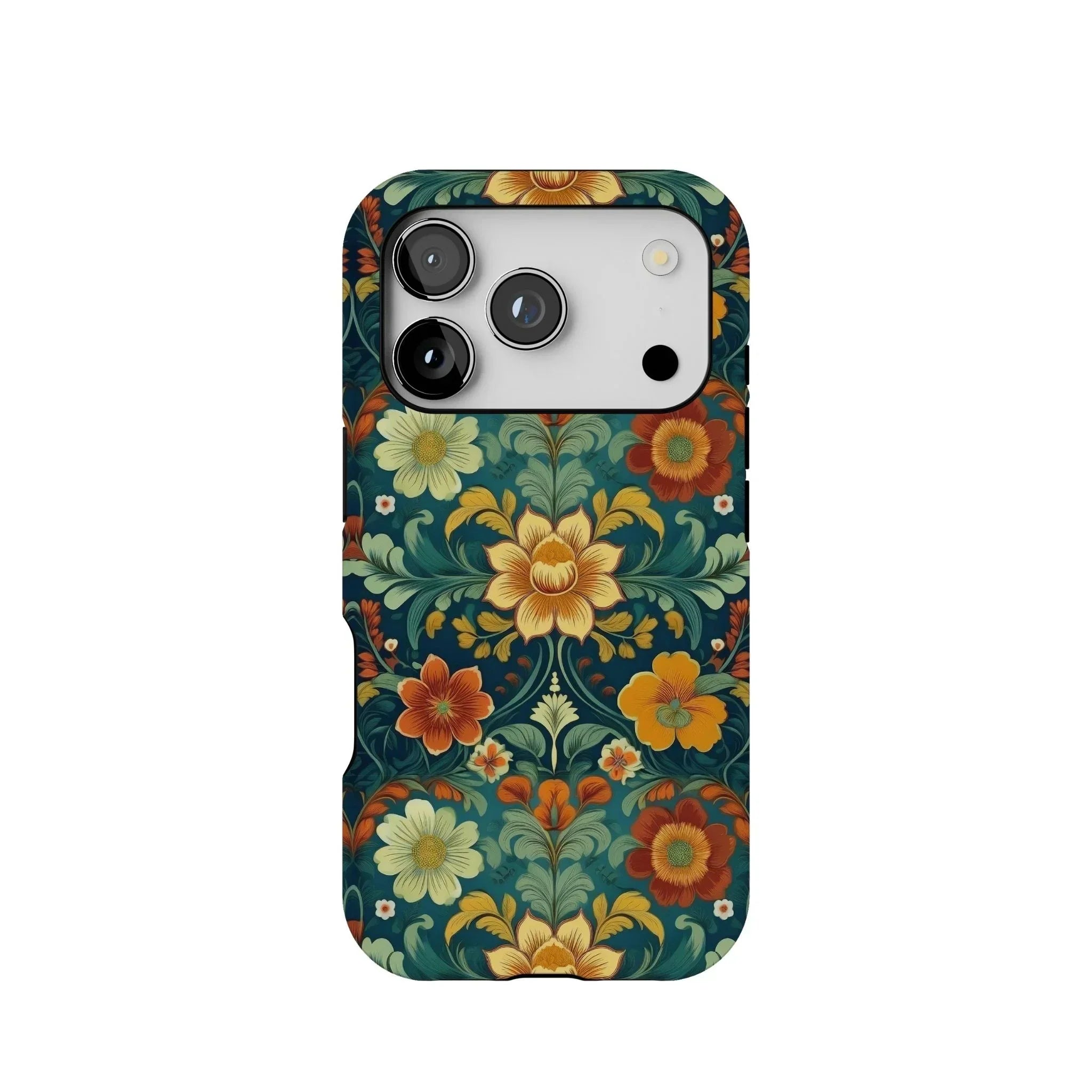 Norwegian Rosemaling Tough MagSafe iPhone Case - The Global Wanderer