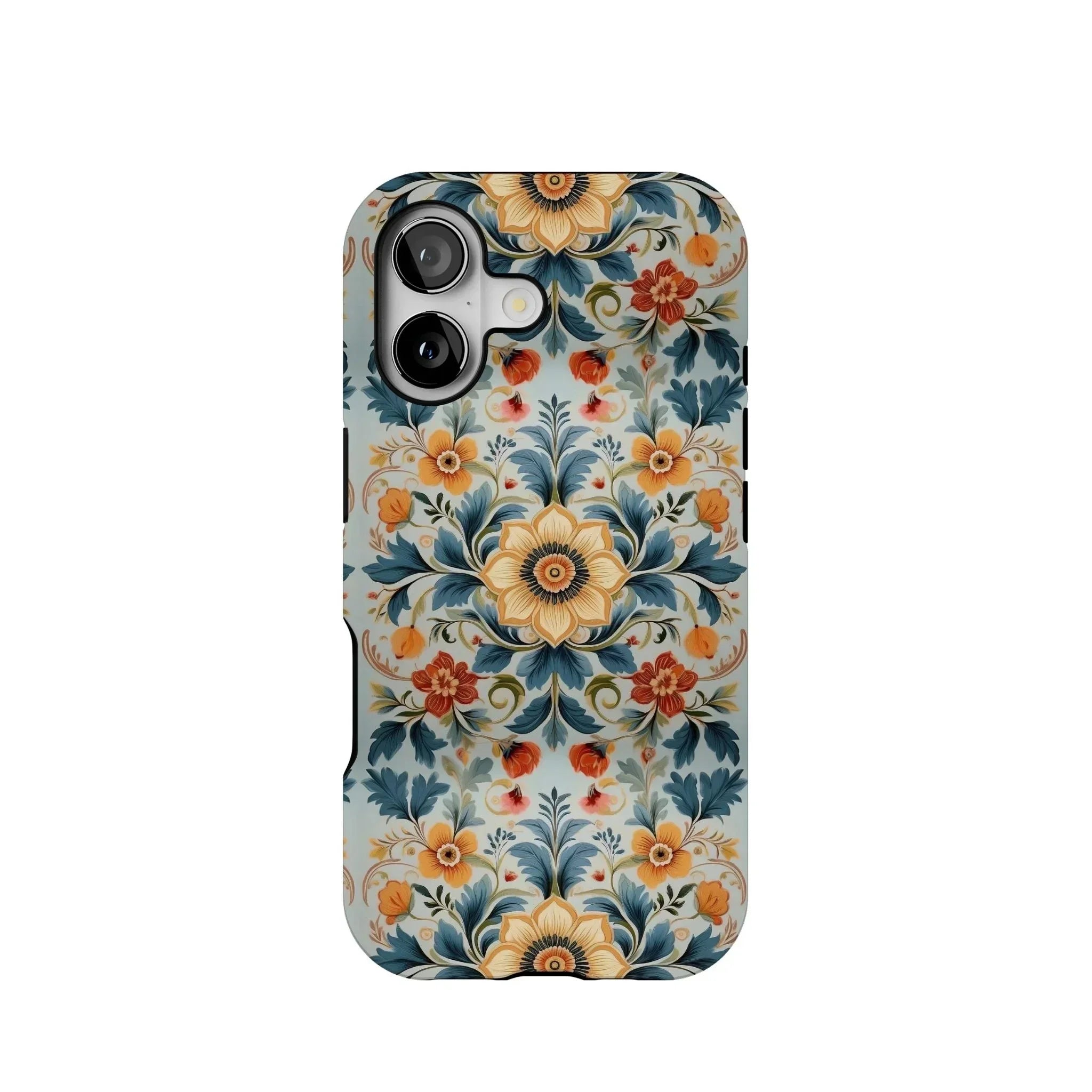 Norwegian Rosemaling Tough MagSafe iPhone Case - The Global Wanderer