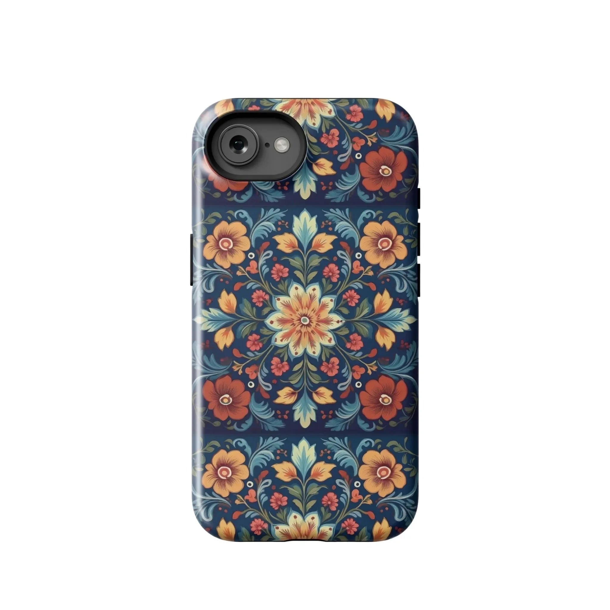 Norwegian Rosemaling Tough MagSafe iPhone® Case - The Global Wanderer