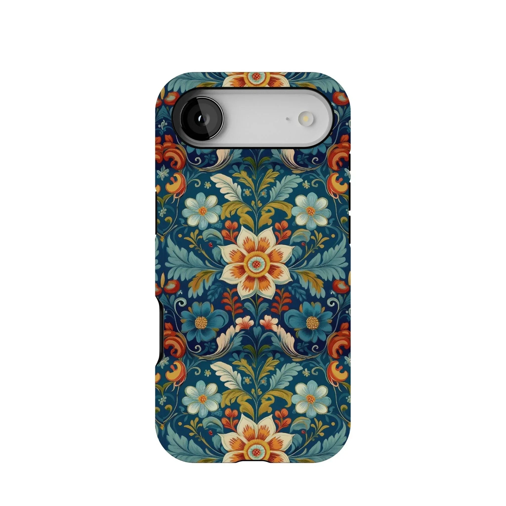Norwegian Rosemaling Tough MagSafe iPhone Case - The Global Wanderer
