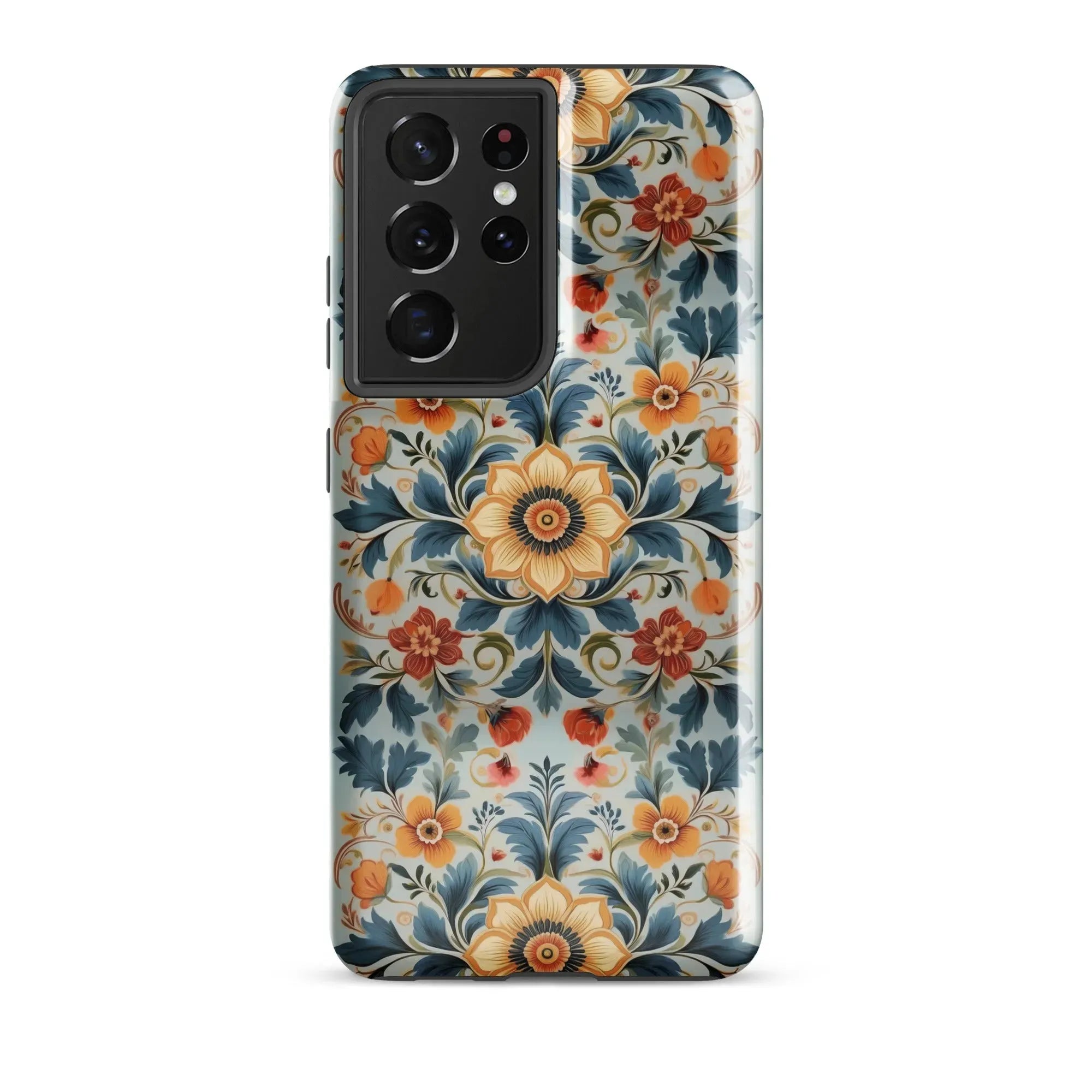 Norwegian Rosemaling Tough Samsung® Case - The Global Wanderer