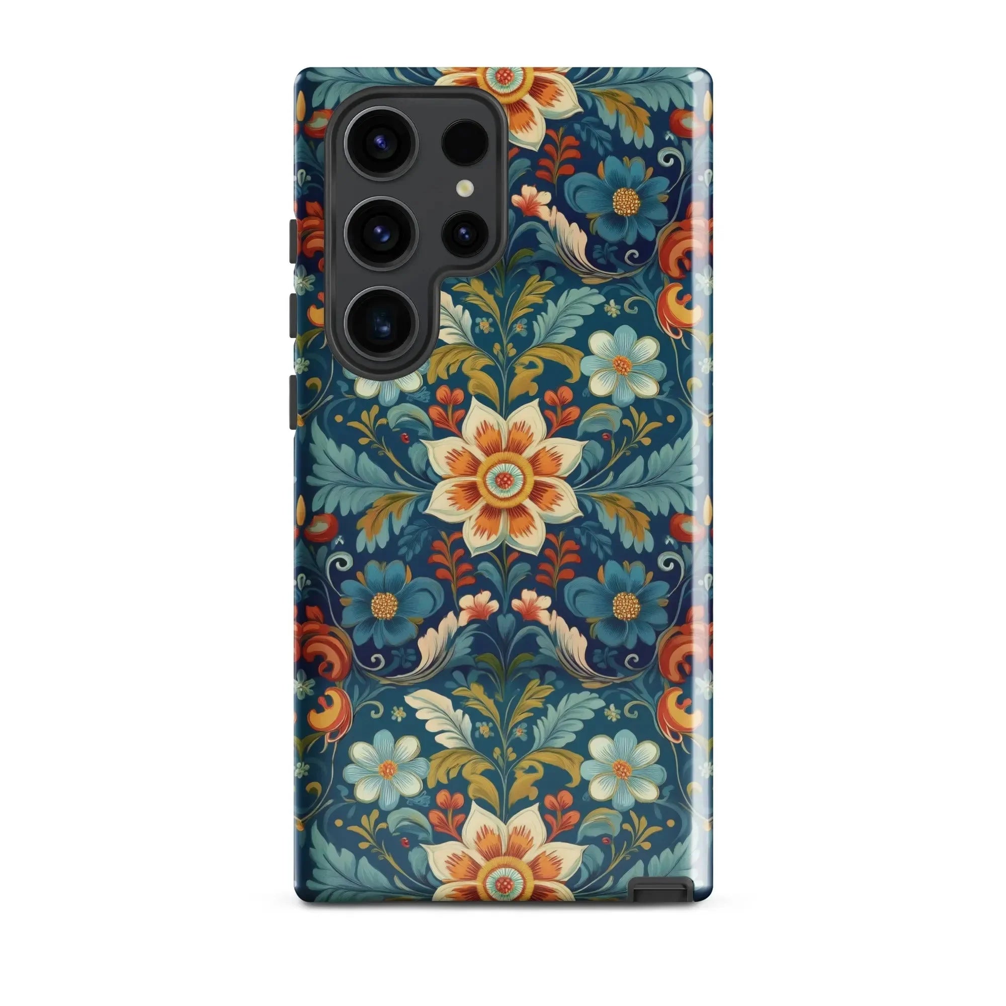 Norwegian Rosemaling Tough Samsung® Case - The Global Wanderer