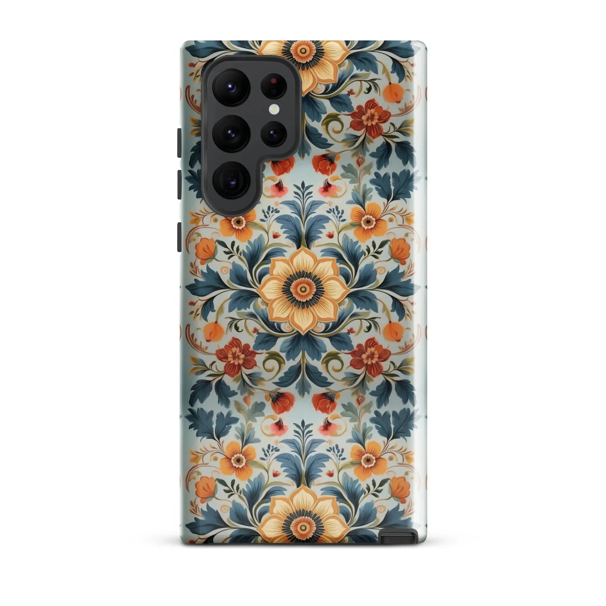 Norwegian Rosemaling Tough Samsung® Case - The Global Wanderer