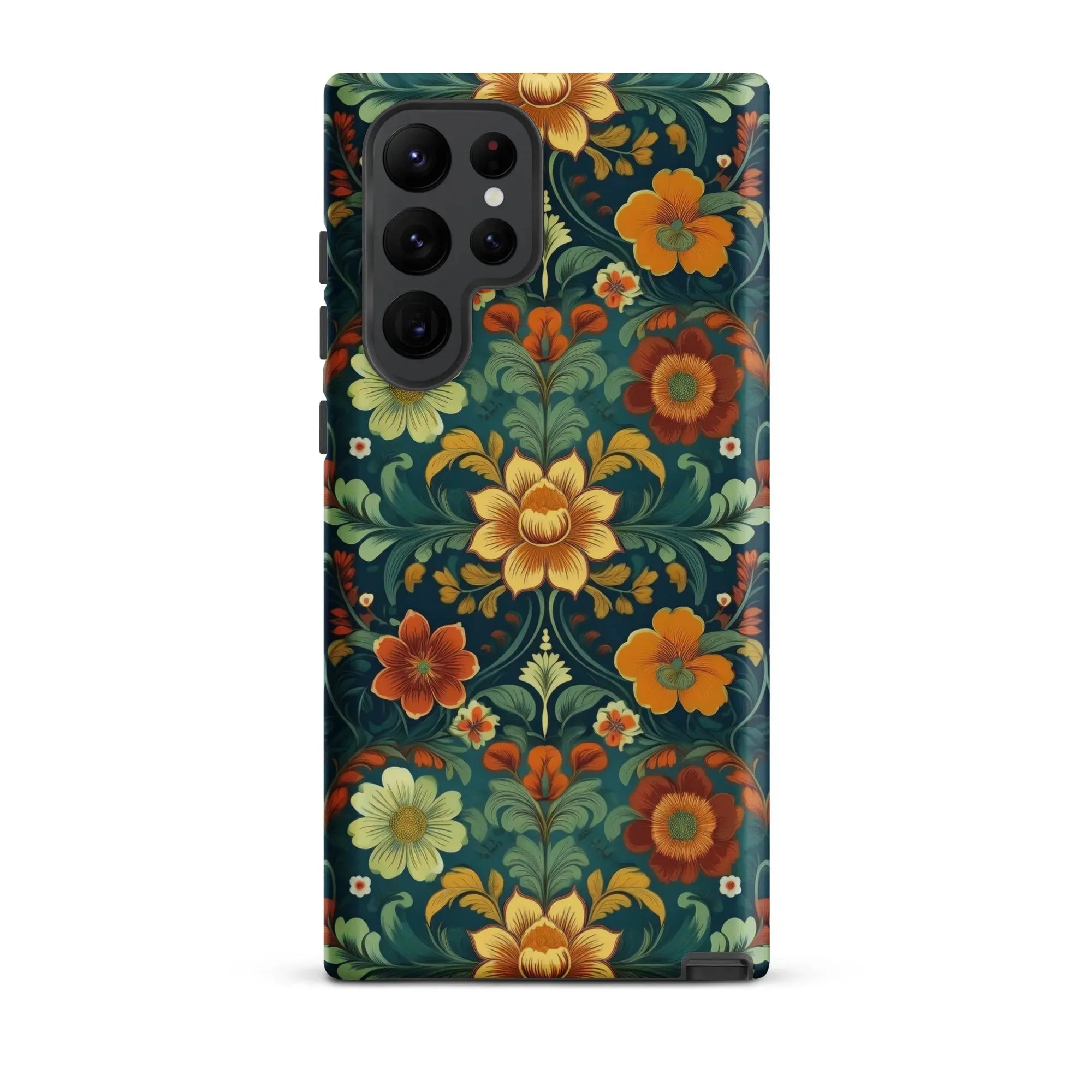 Norwegian Rosemaling Tough Samsung® Case - The Global Wanderer