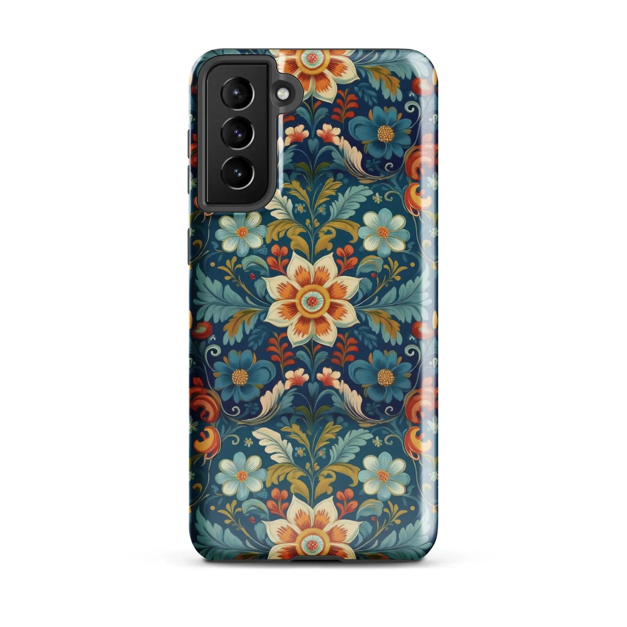 Norwegian Rosemaling Tough Samsung® Case - The Global Wanderer
