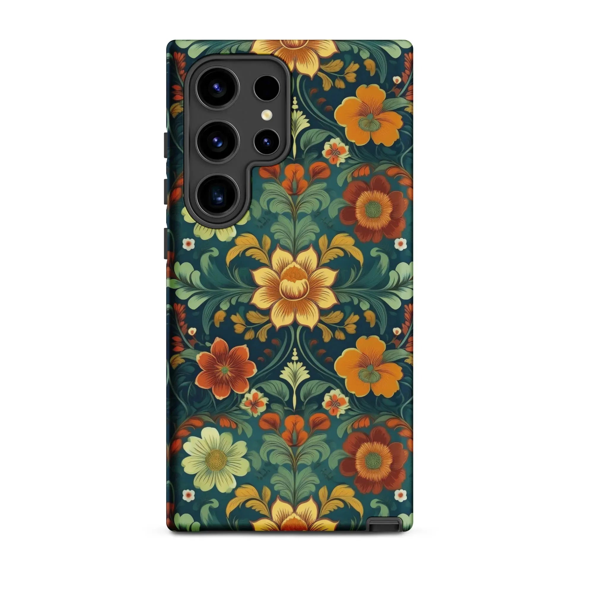 Norwegian Rosemaling Tough Samsung® Case - The Global Wanderer
