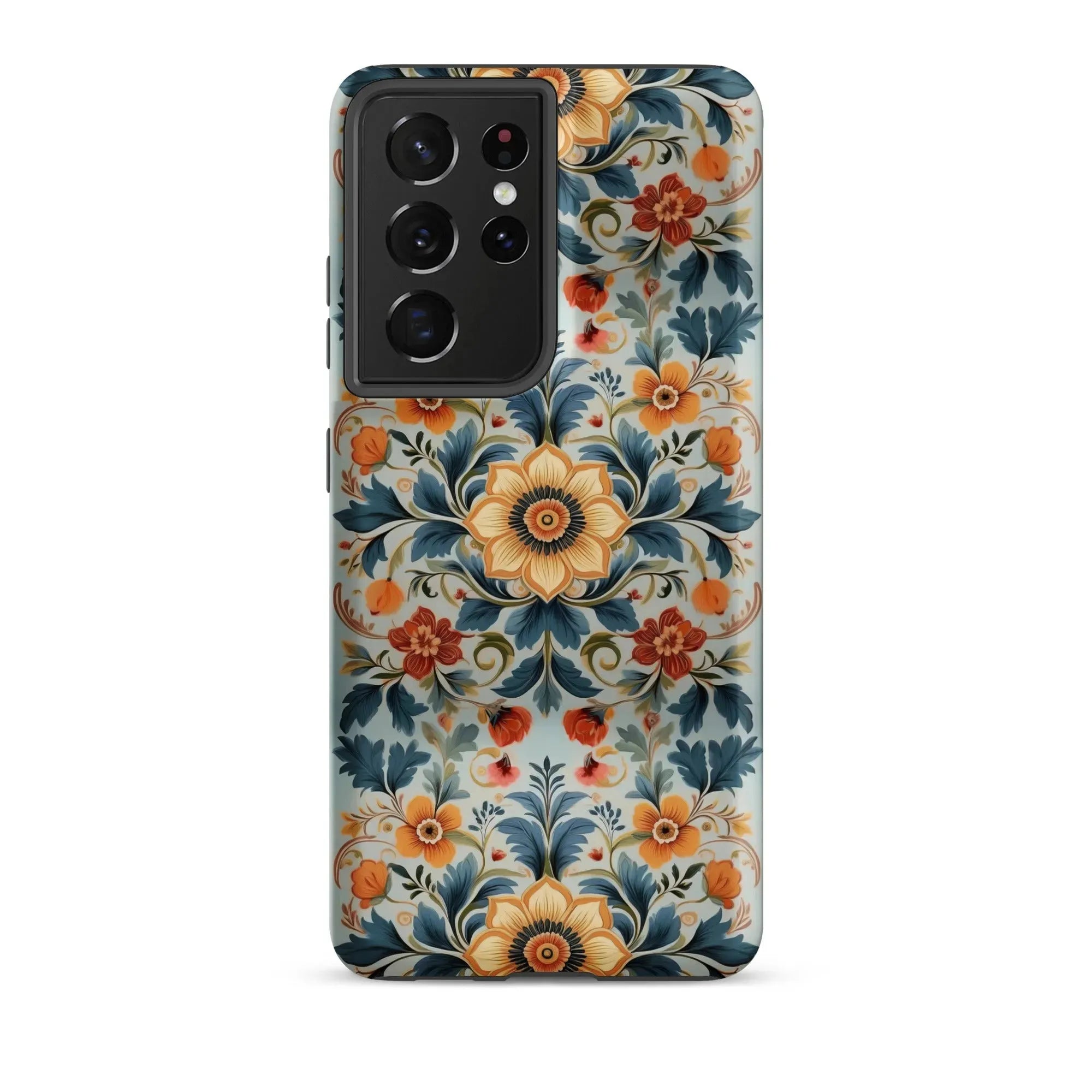 Norwegian Rosemaling Tough Samsung® Case - The Global Wanderer