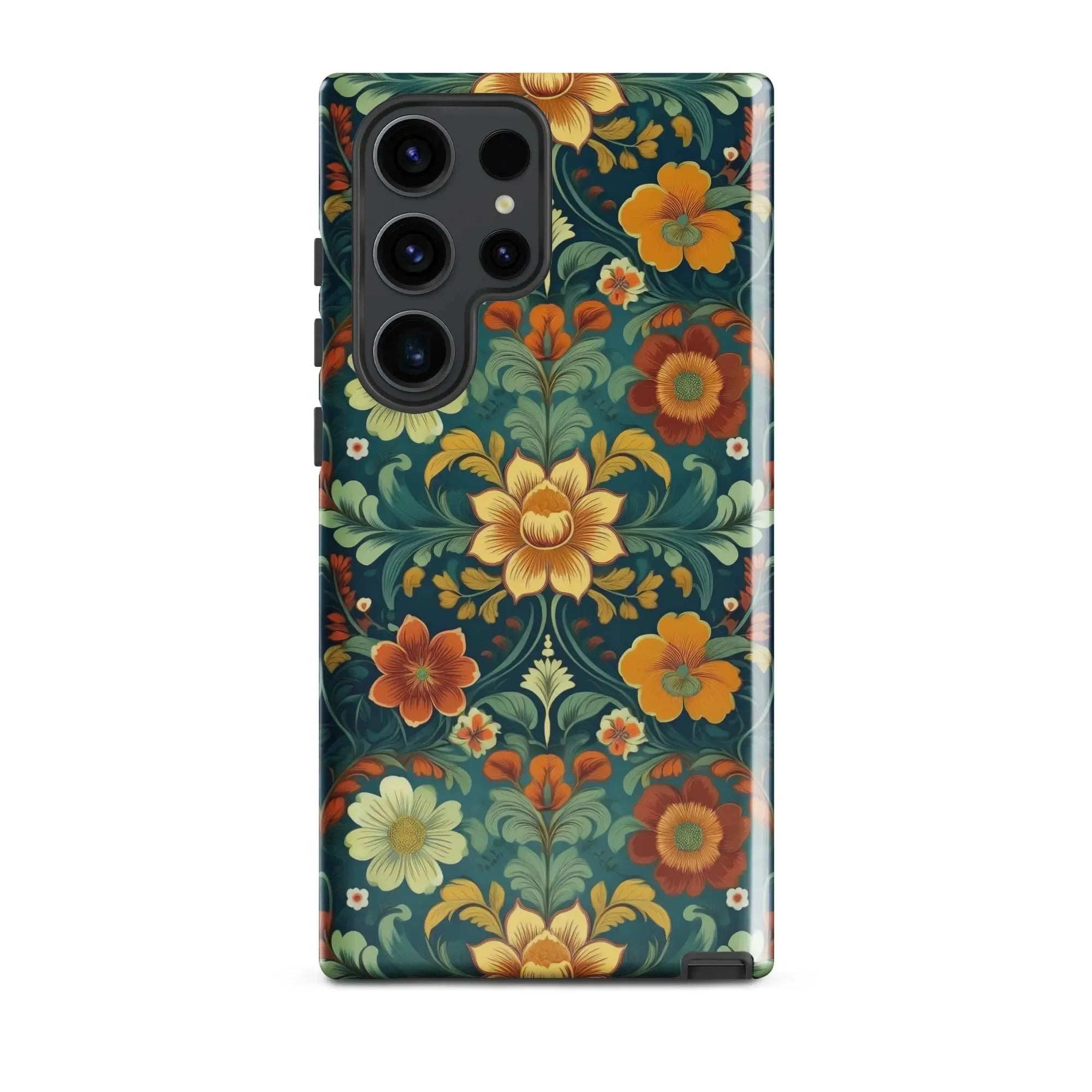 Norwegian Rosemaling Tough Samsung® Case - The Global Wanderer